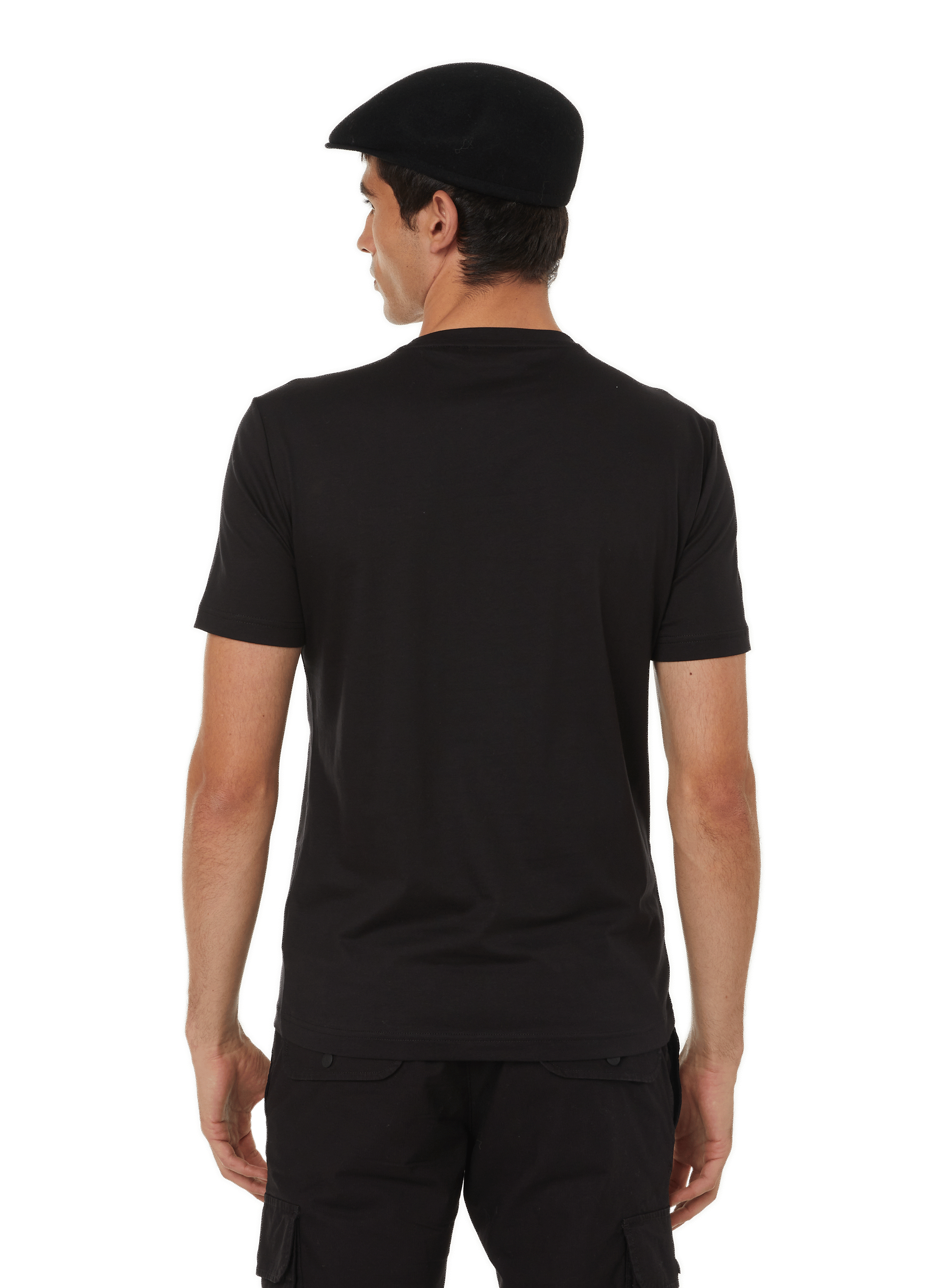 T-shirt en coton  Noir