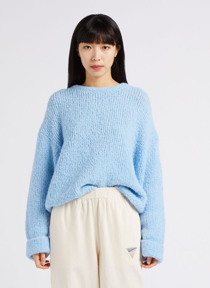 Pull ample col rond en laine ample zolly AMERICAN VINTAGE