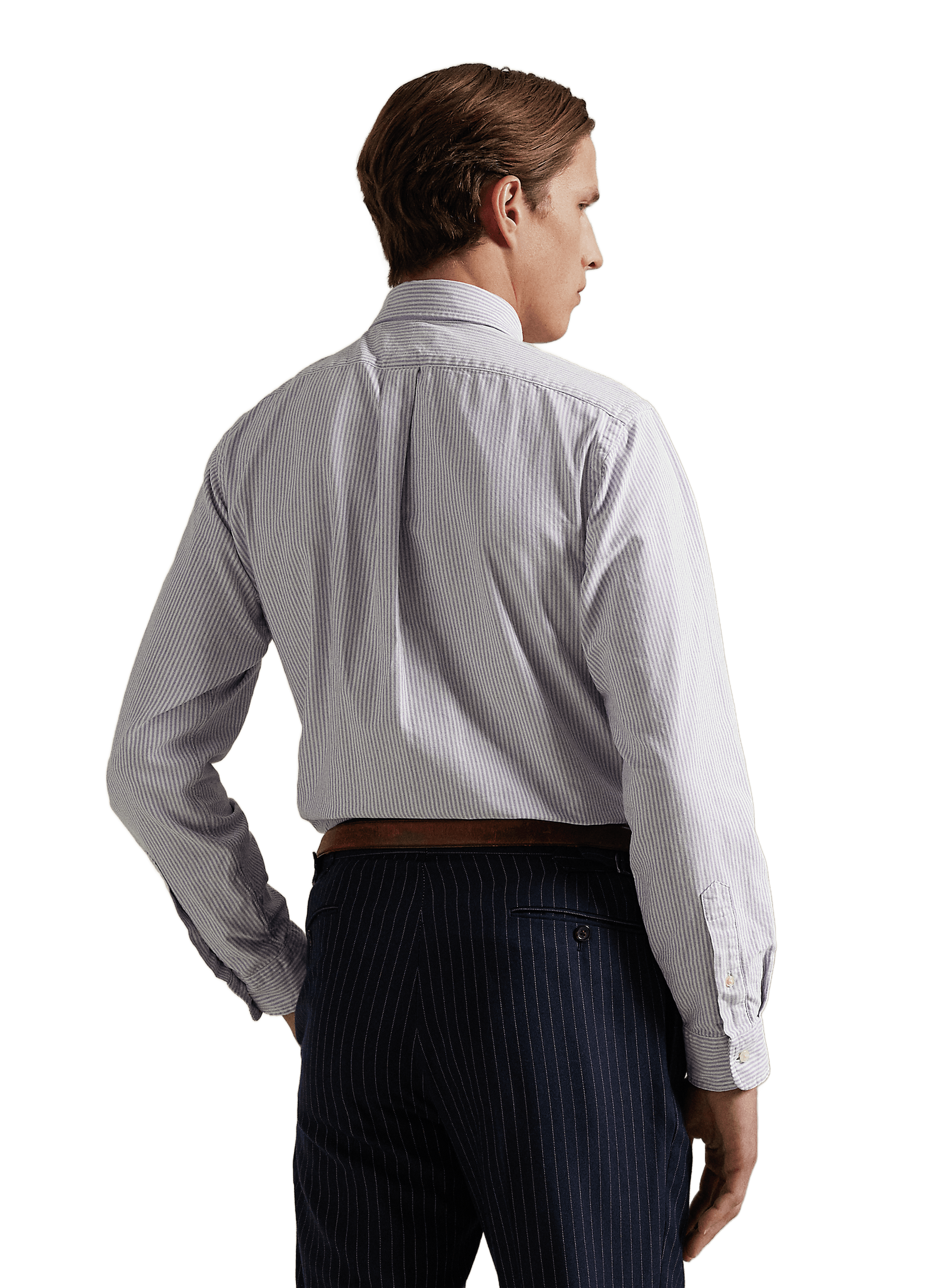 Chemise à rayures en coton  POLO RALPH LAUREN Violet