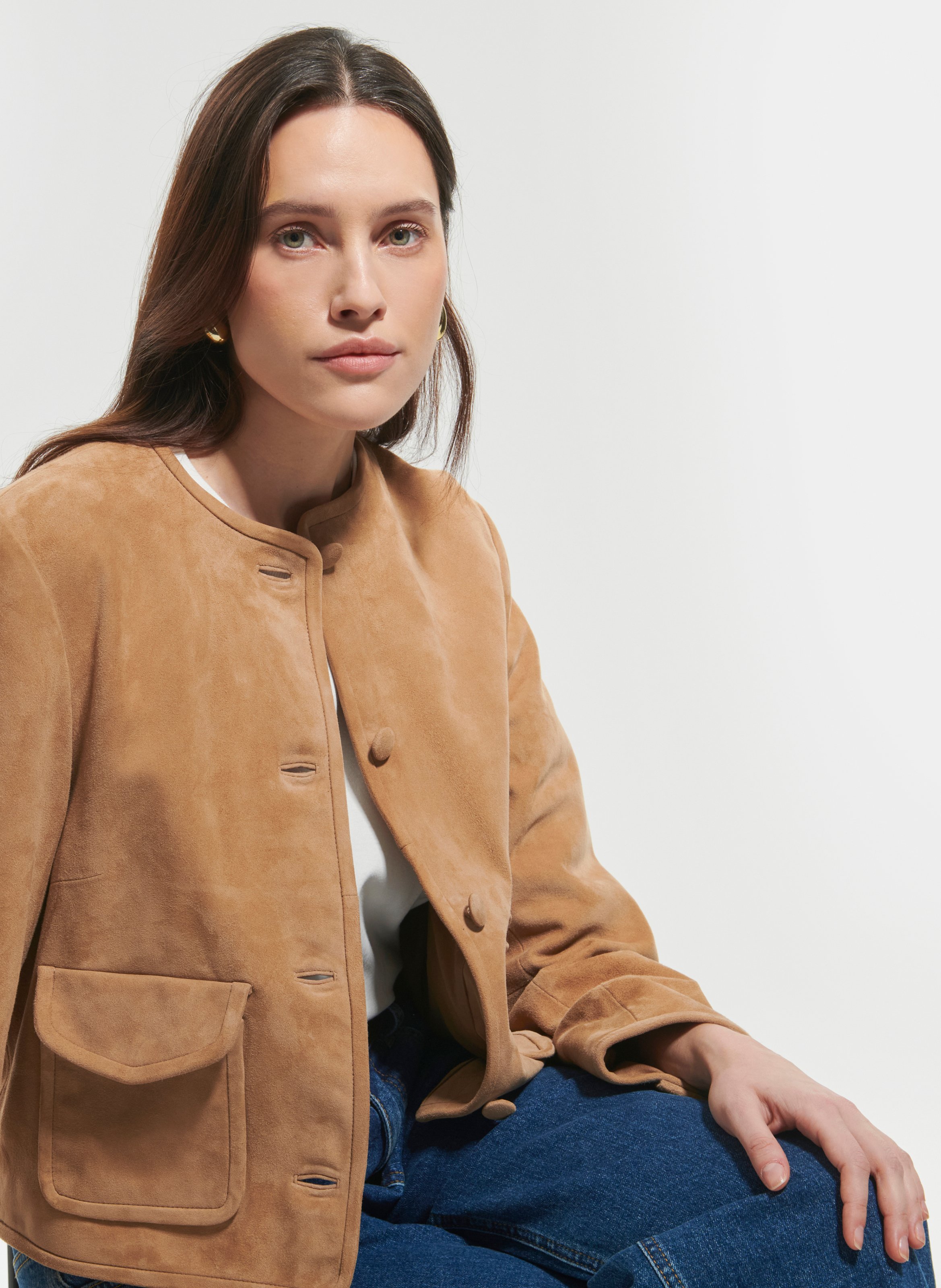 Veste  verveine ZAPA Beige