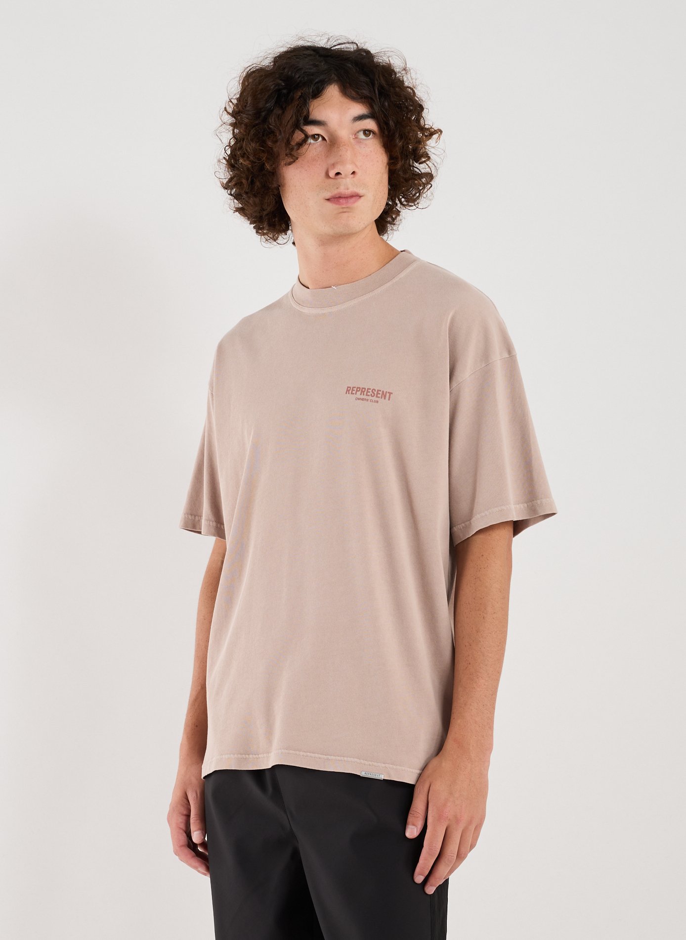 REPRESENT T-shirt droit en coton  Violet
