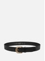 Ceinture - ceinture cuir végétal femme | Noir by LANCASTER LANCASTER Ceinture - ceinture cuir végétal femme | Noir