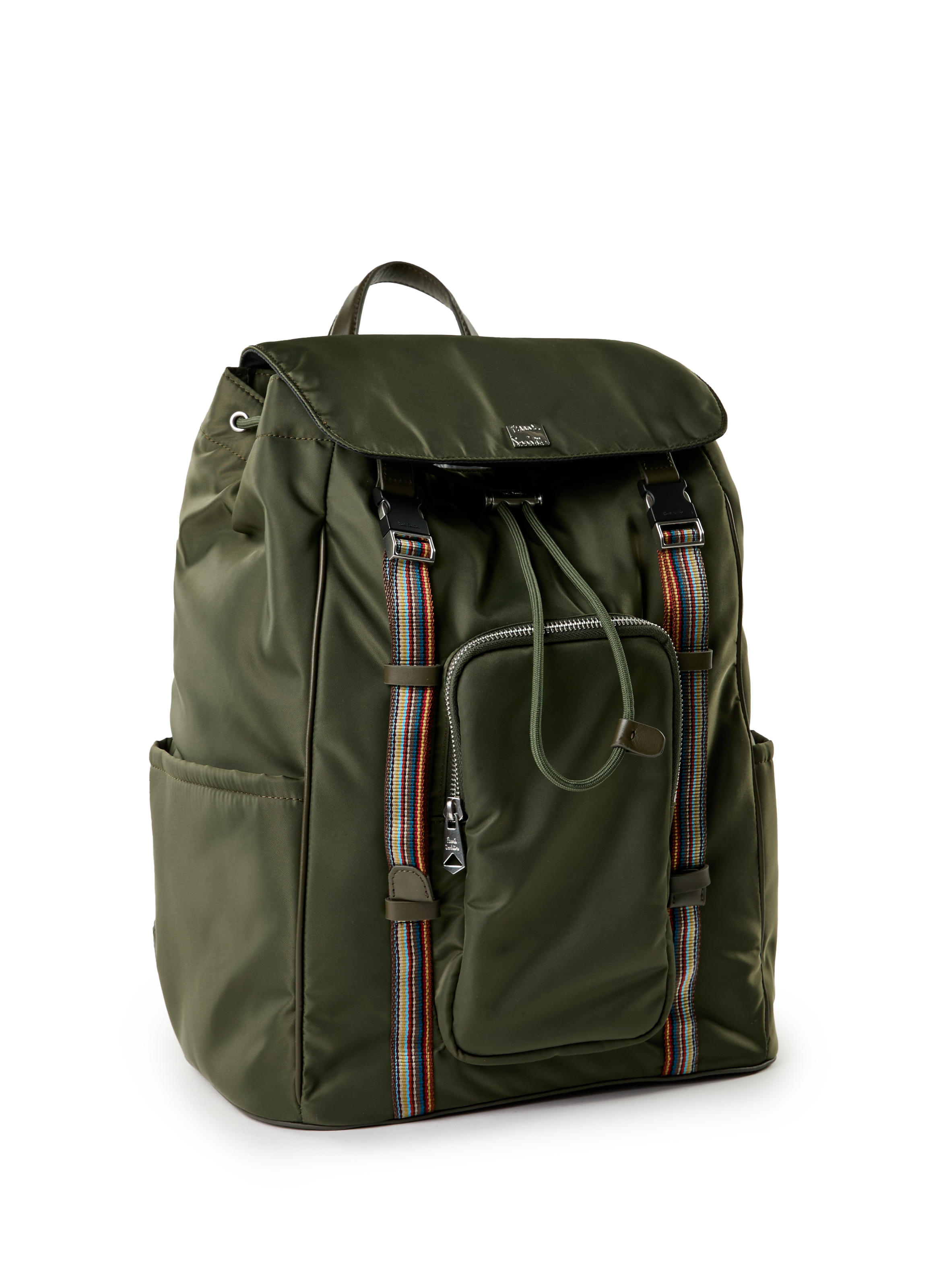 Sac à dos en nylon PAUL SMITH Kaki