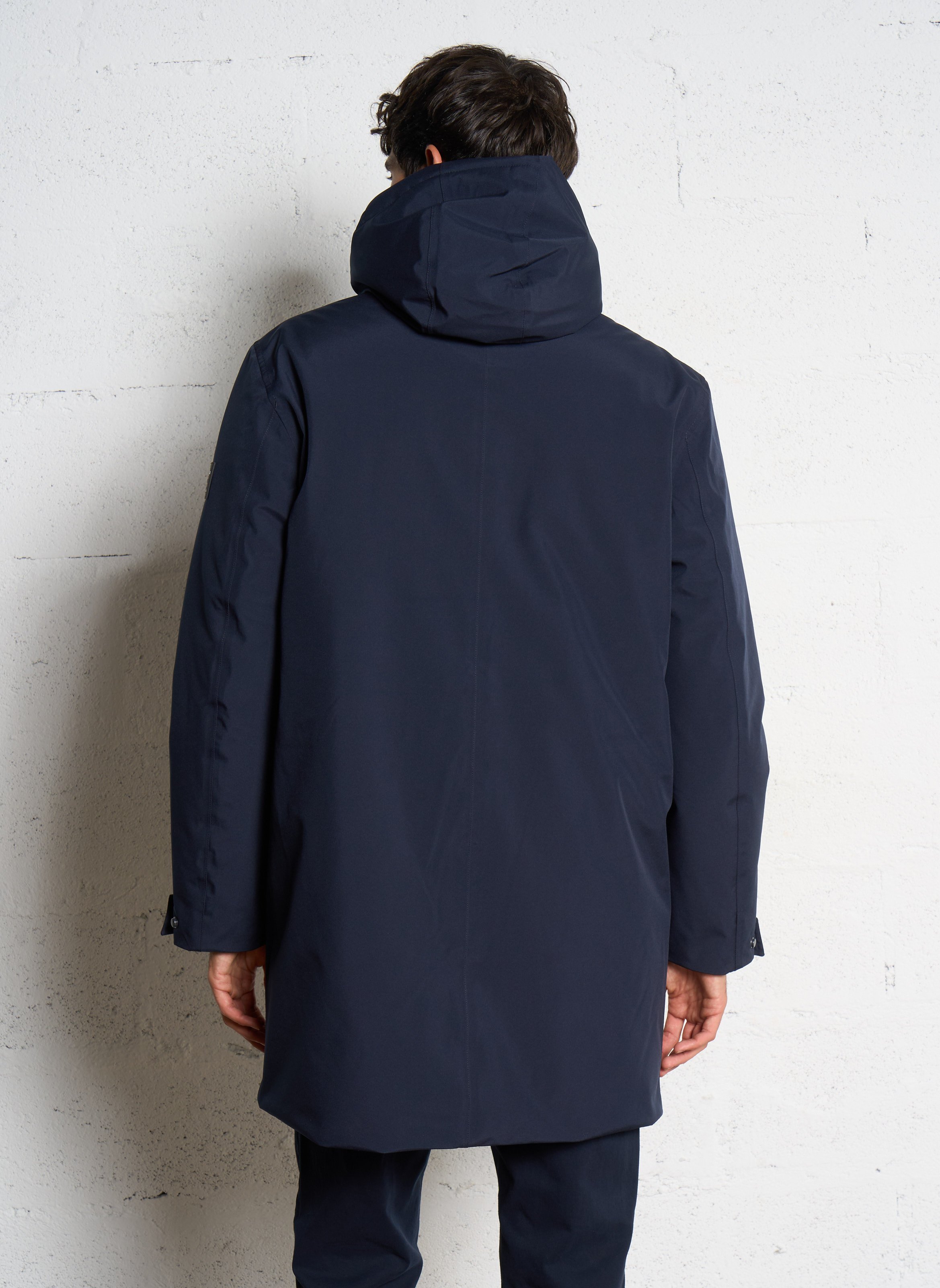 Parka imperméable col montant ARMOR-LUX Bleu