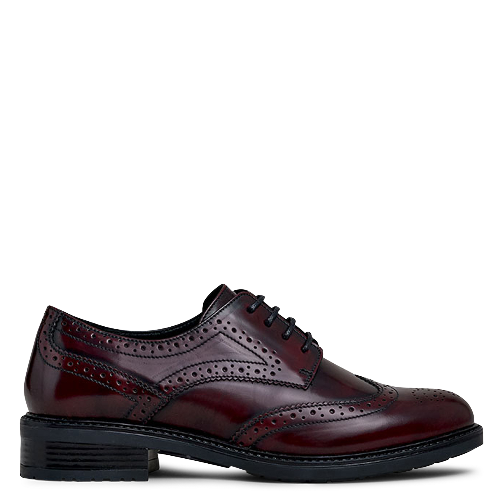Derbies en cuir altitude JONAK Rouge
