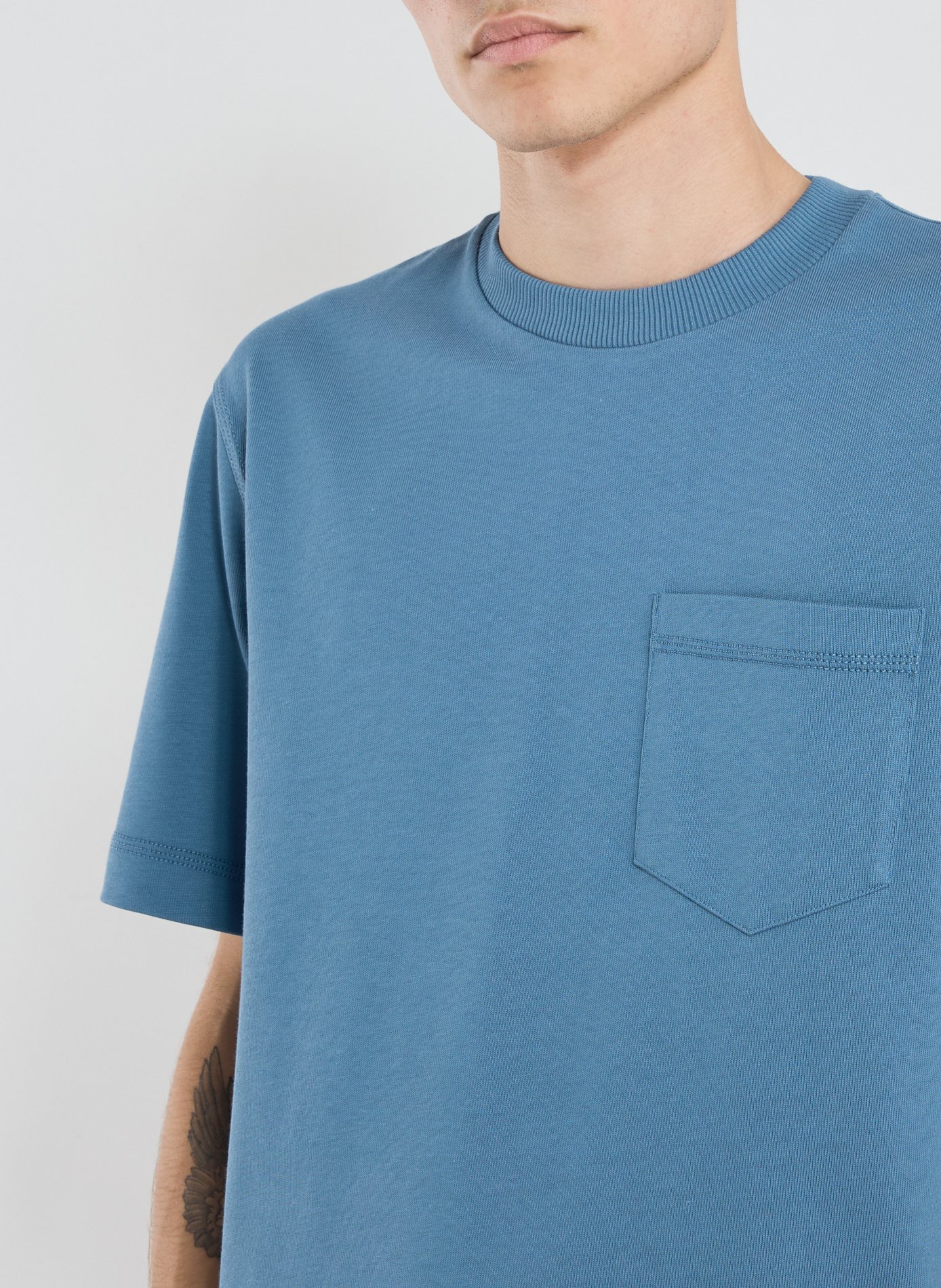 T-shirt en coton HUGO BLUE Bleu