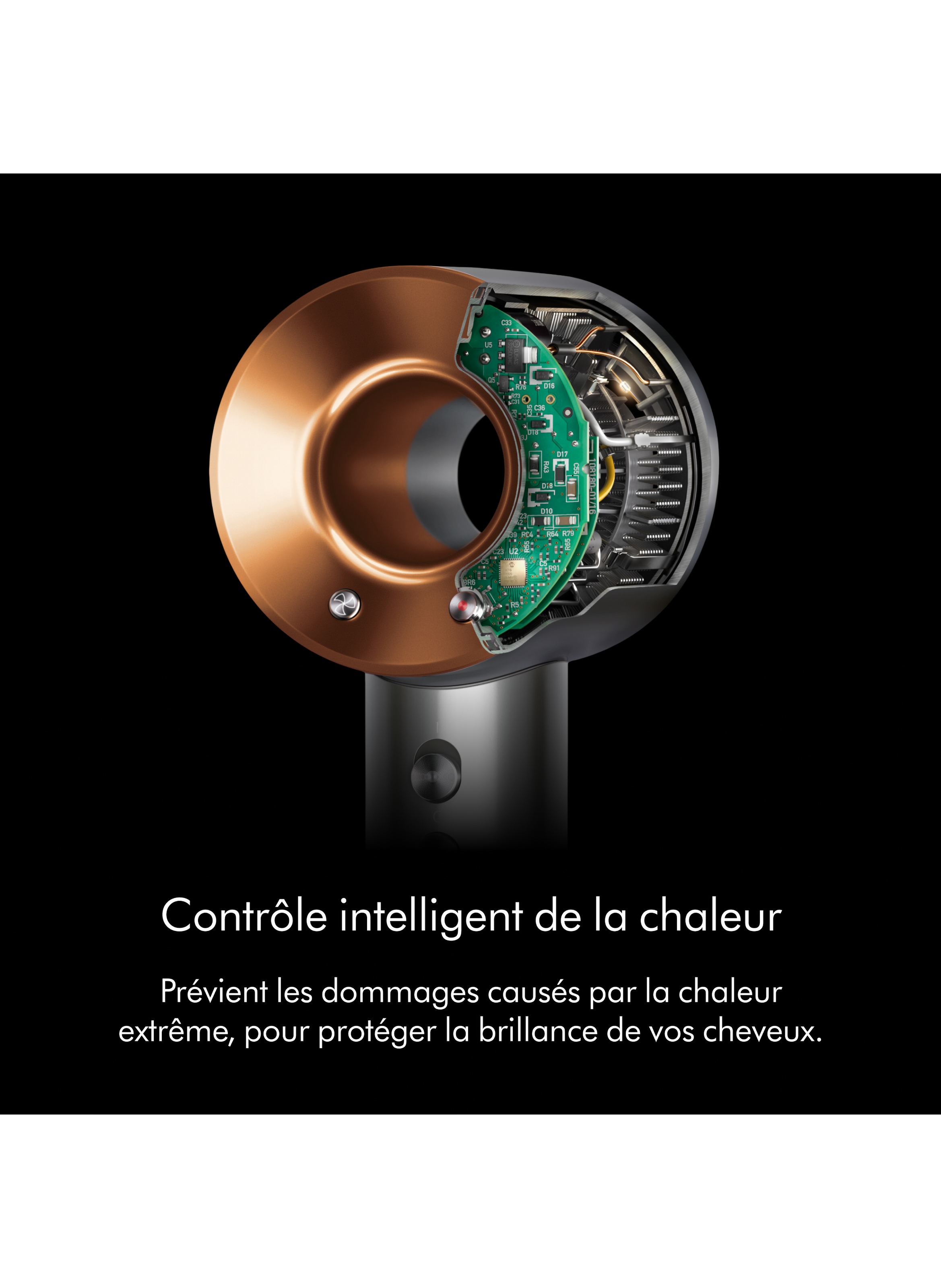 Supersonic™ Straight to Wavy Hair Prussian Blue Copper DYSON No color