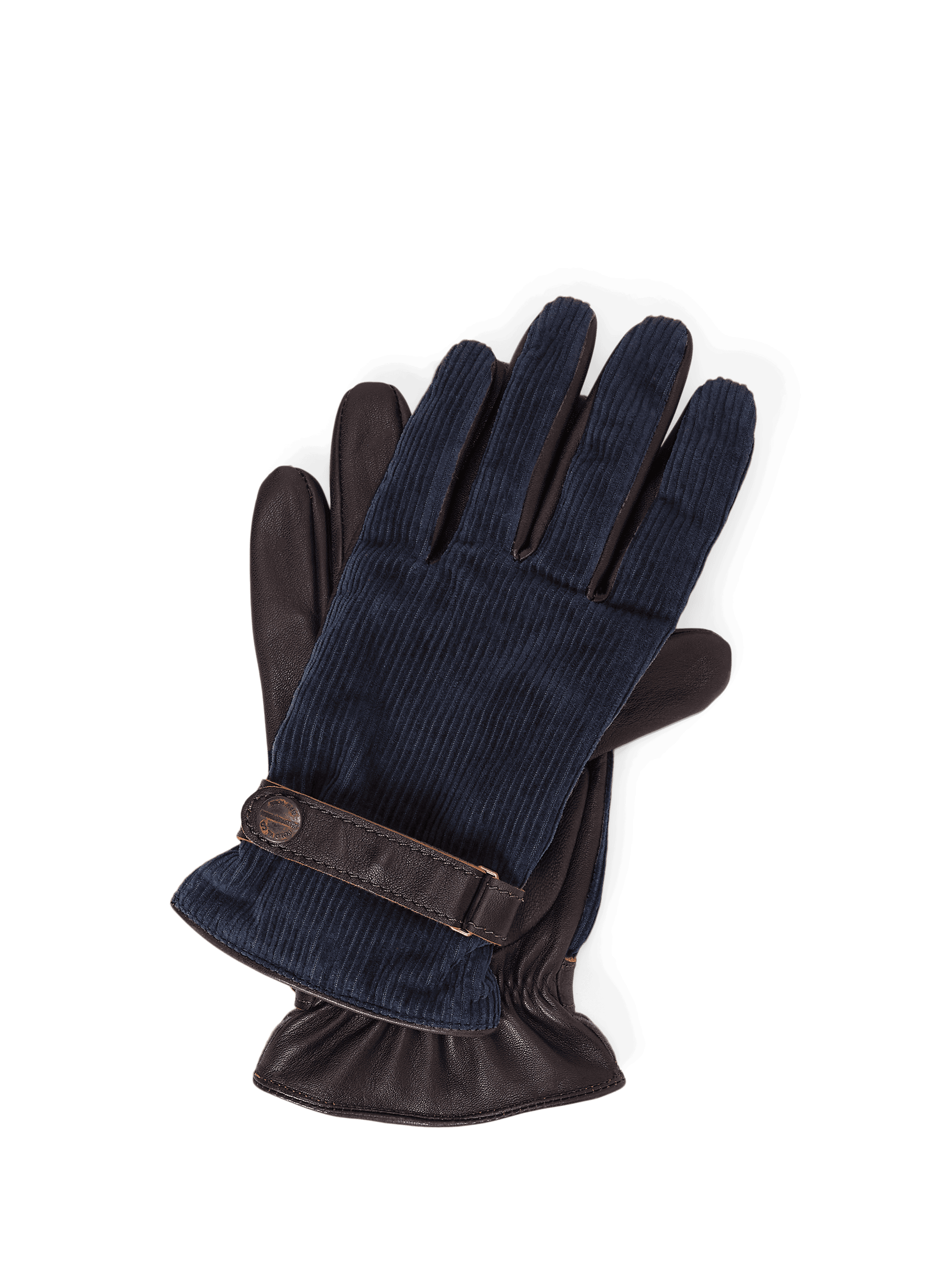 Dual-material Gloves  POLO RALPH LAUREN Blue