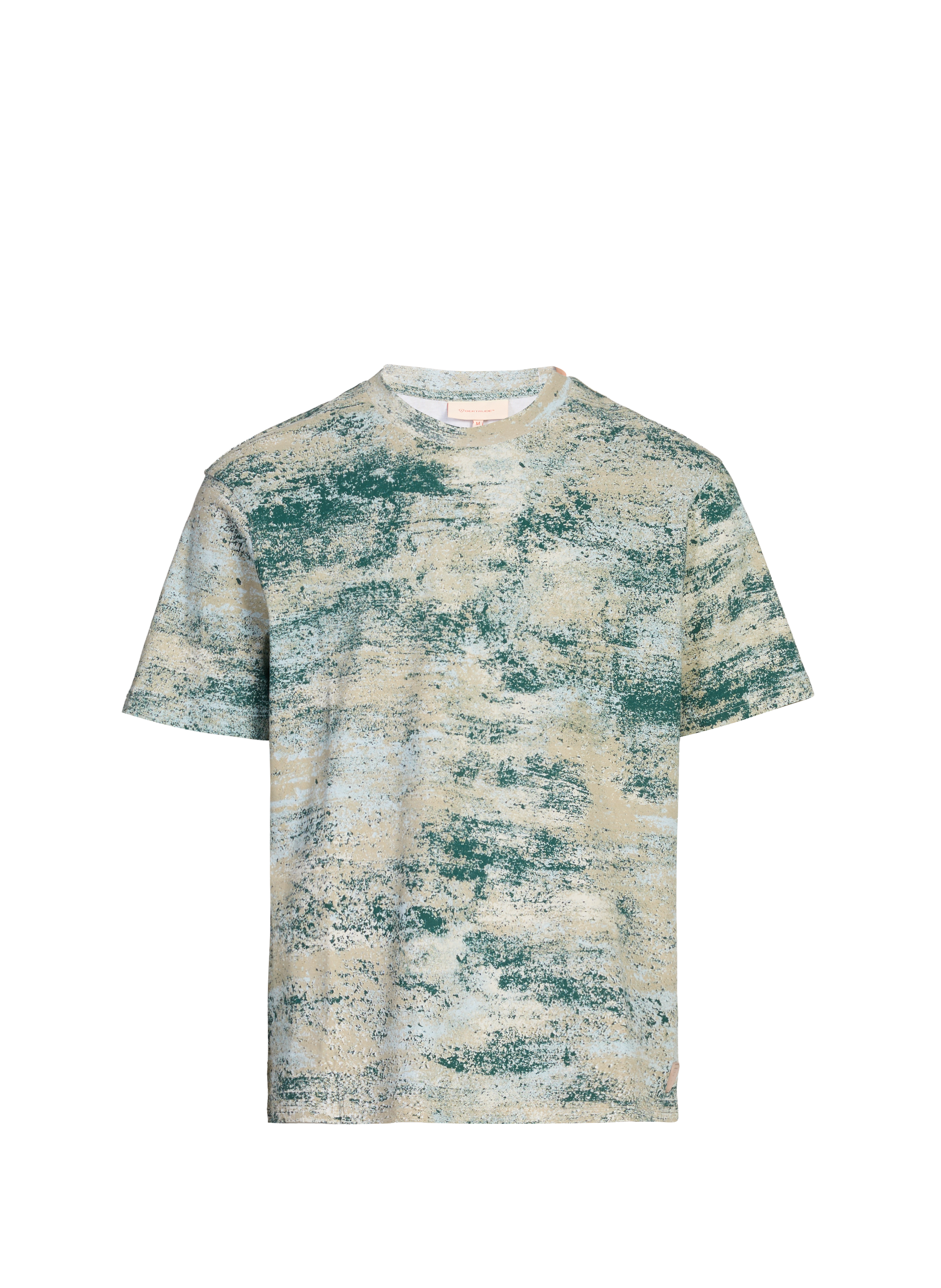 Biker-style cotton t-shirt Multicolour by GERTRUDE ET GASTON GERTRUDE ET GASTON Biker-style cotton t-shirt Multicolour