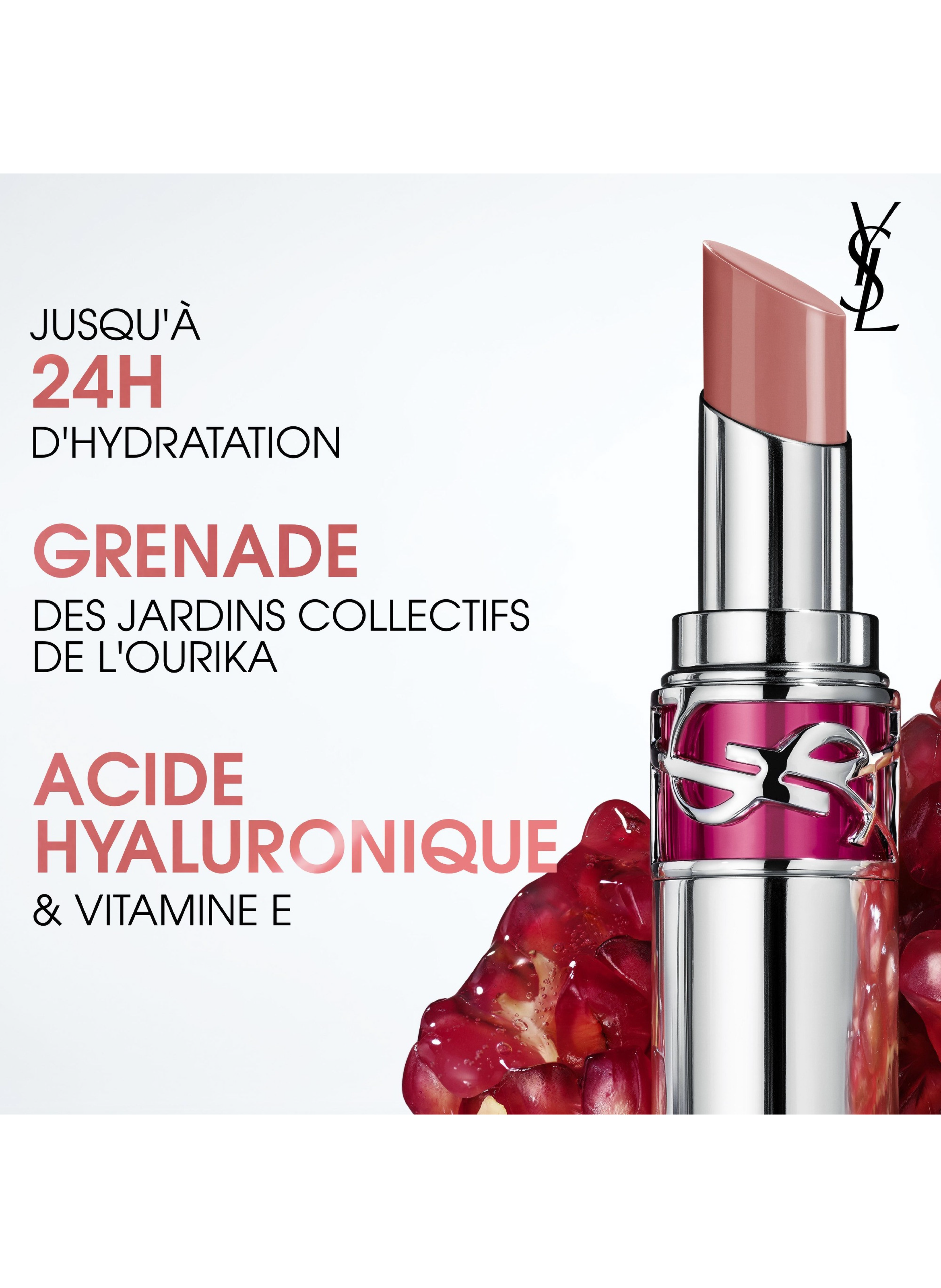 YSL Loveshine Gloss effet repulpant en stick YVES SAINT LAURENT 17 strawberry cloud