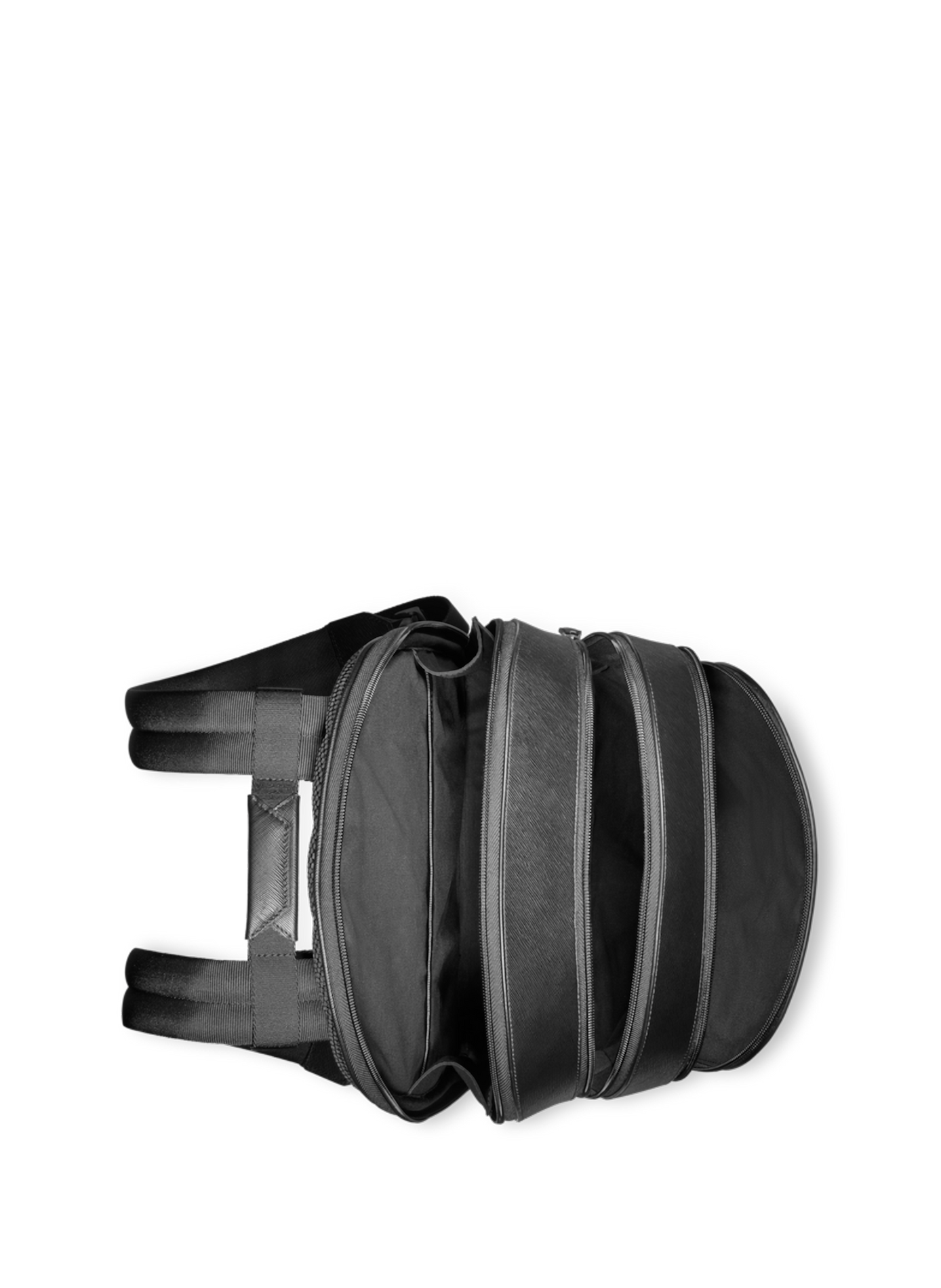 Leather backpack MONTBLANC Black