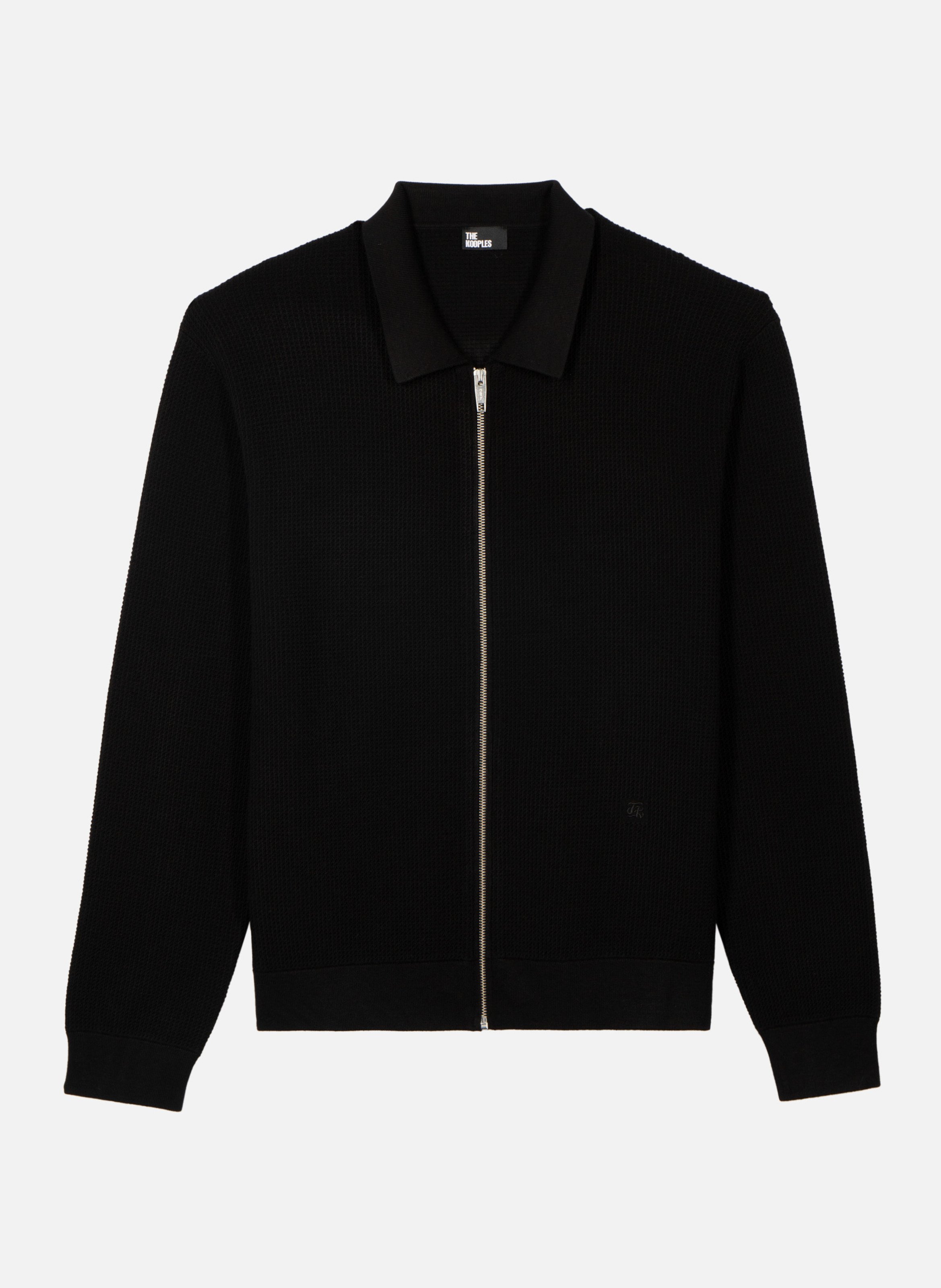 Cardigan en nid d'abeille THE KOOPLES Noir