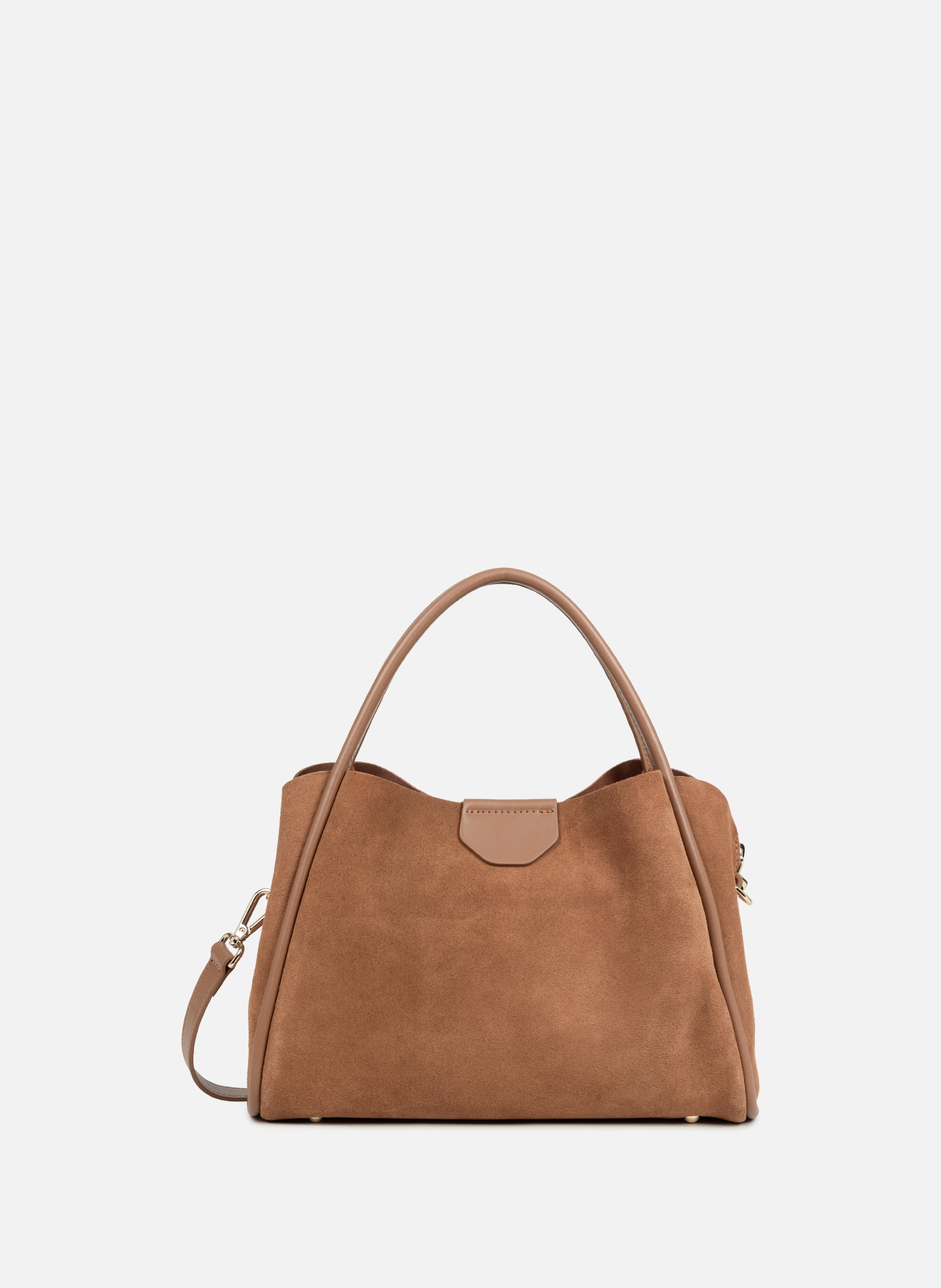 Sac à main - suède ida LANCASTER Marron