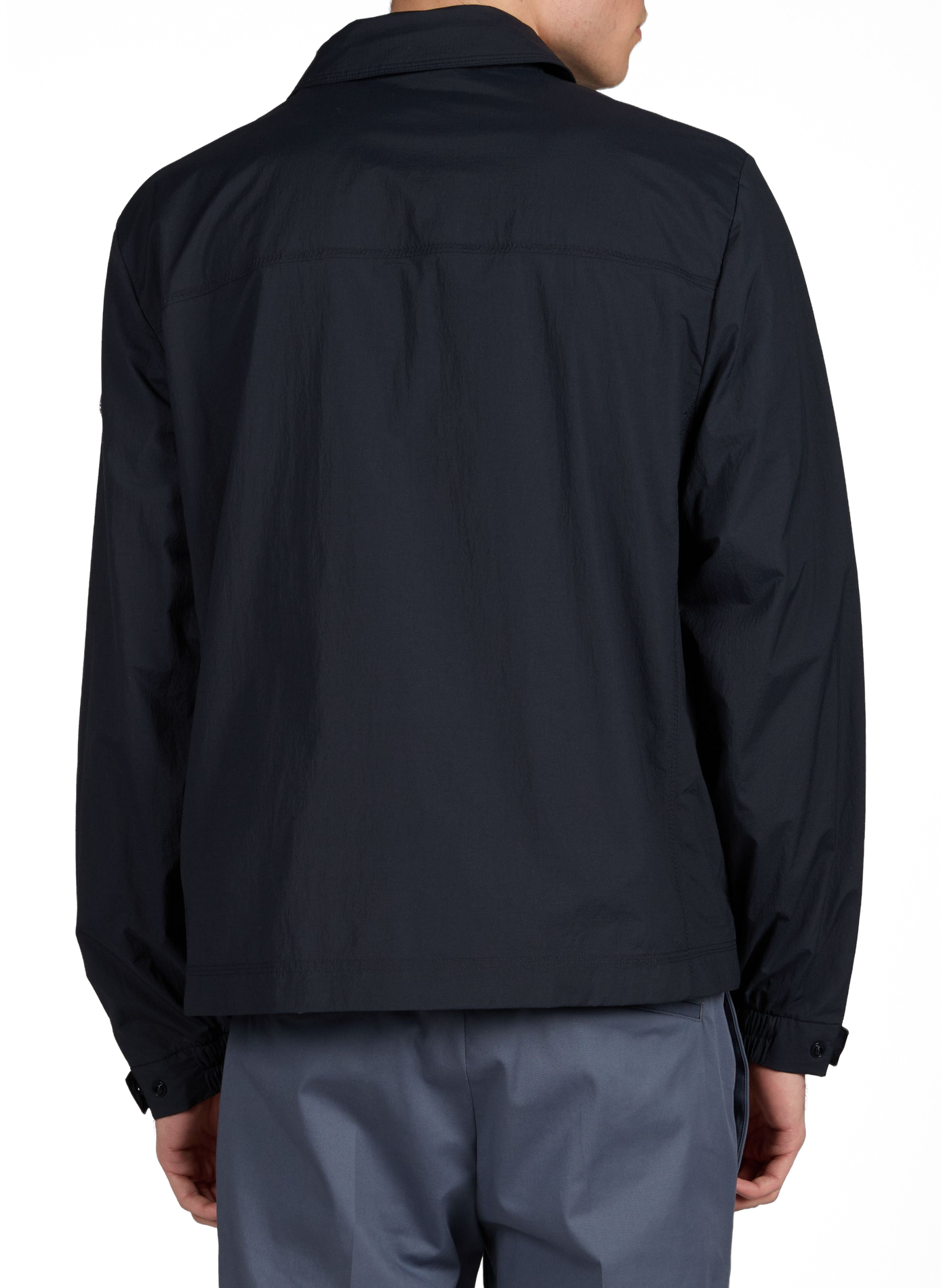 Jacket with classic collar MOOSE KNUCKLES Blue