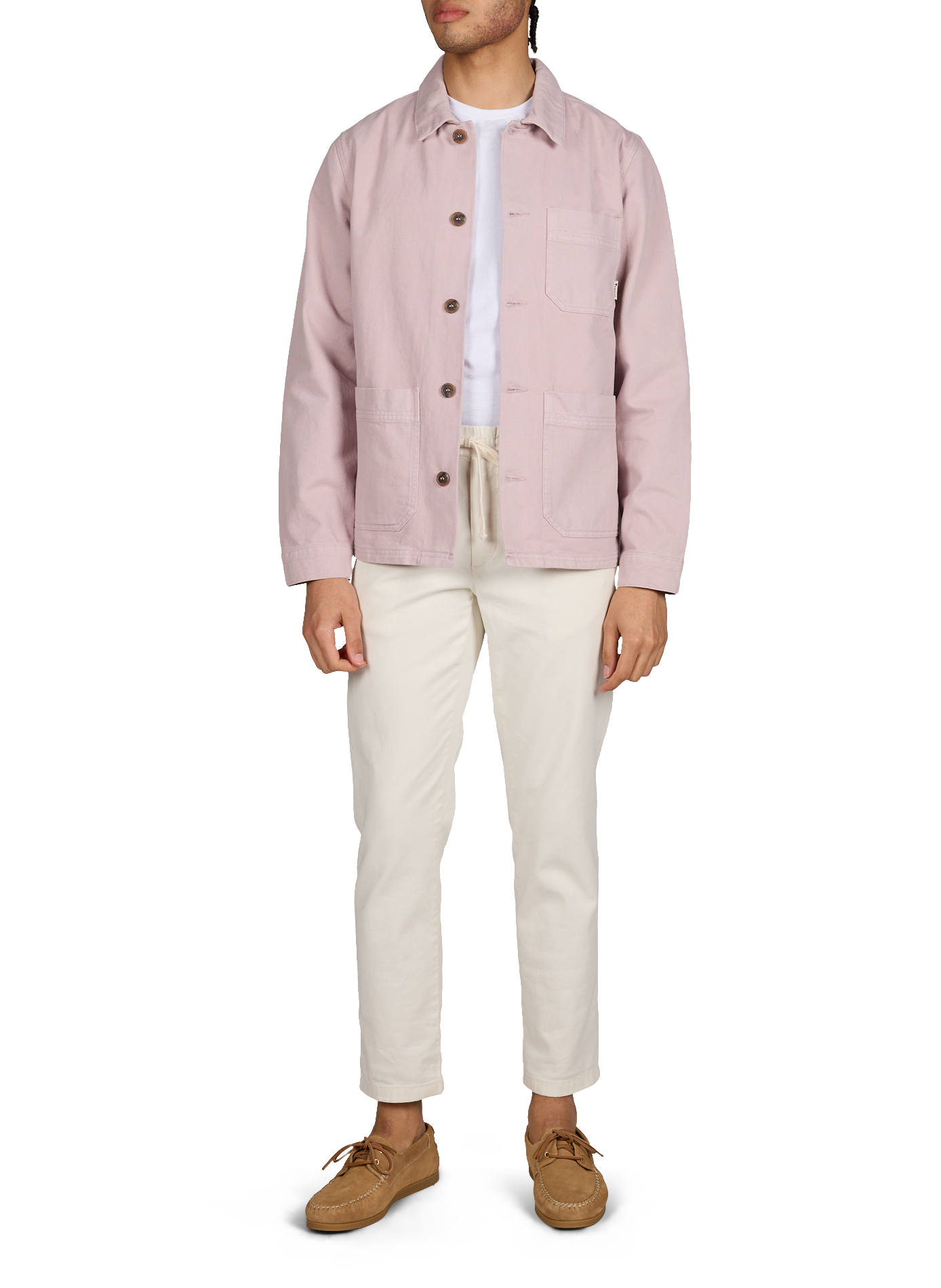 Giacca dritta con bottoni uniti FAGUO Viola