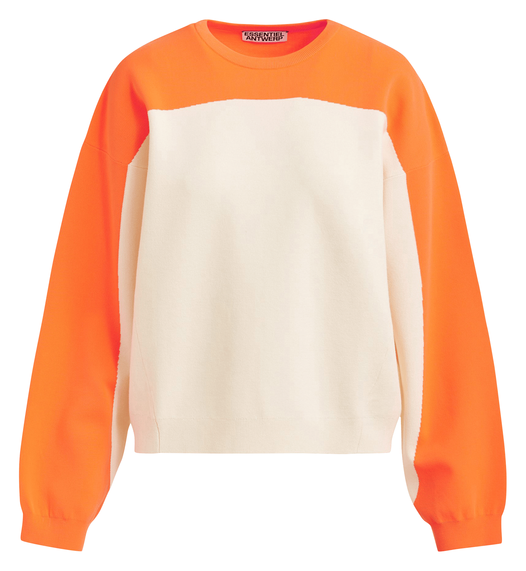 Pull col rond joto ESSENTIEL ANTWERP Orange