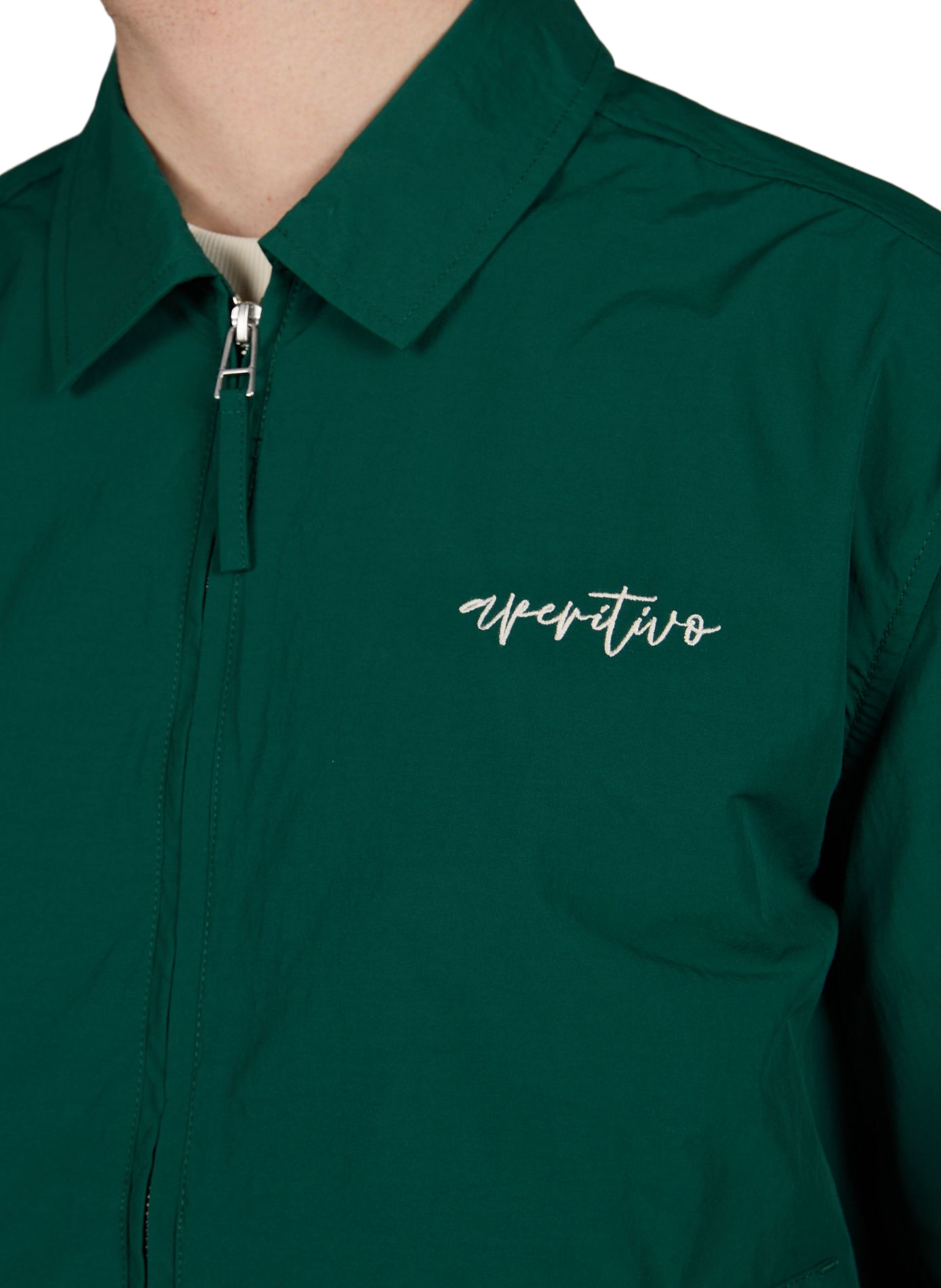 Straight jacket Kody with embroidered logo MINIMUM Green