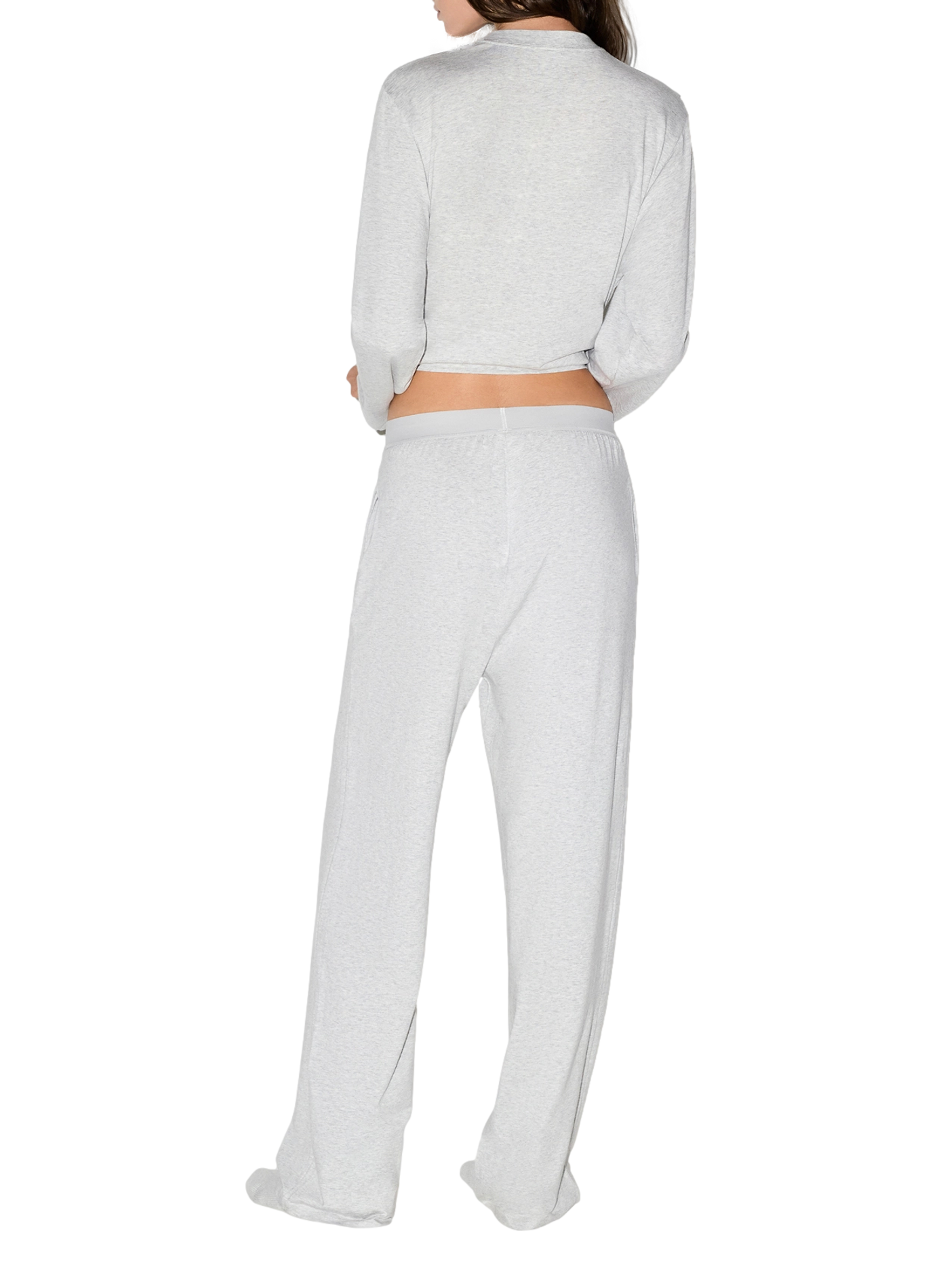 Pantalon ample à taille élastique SKIMS Grey