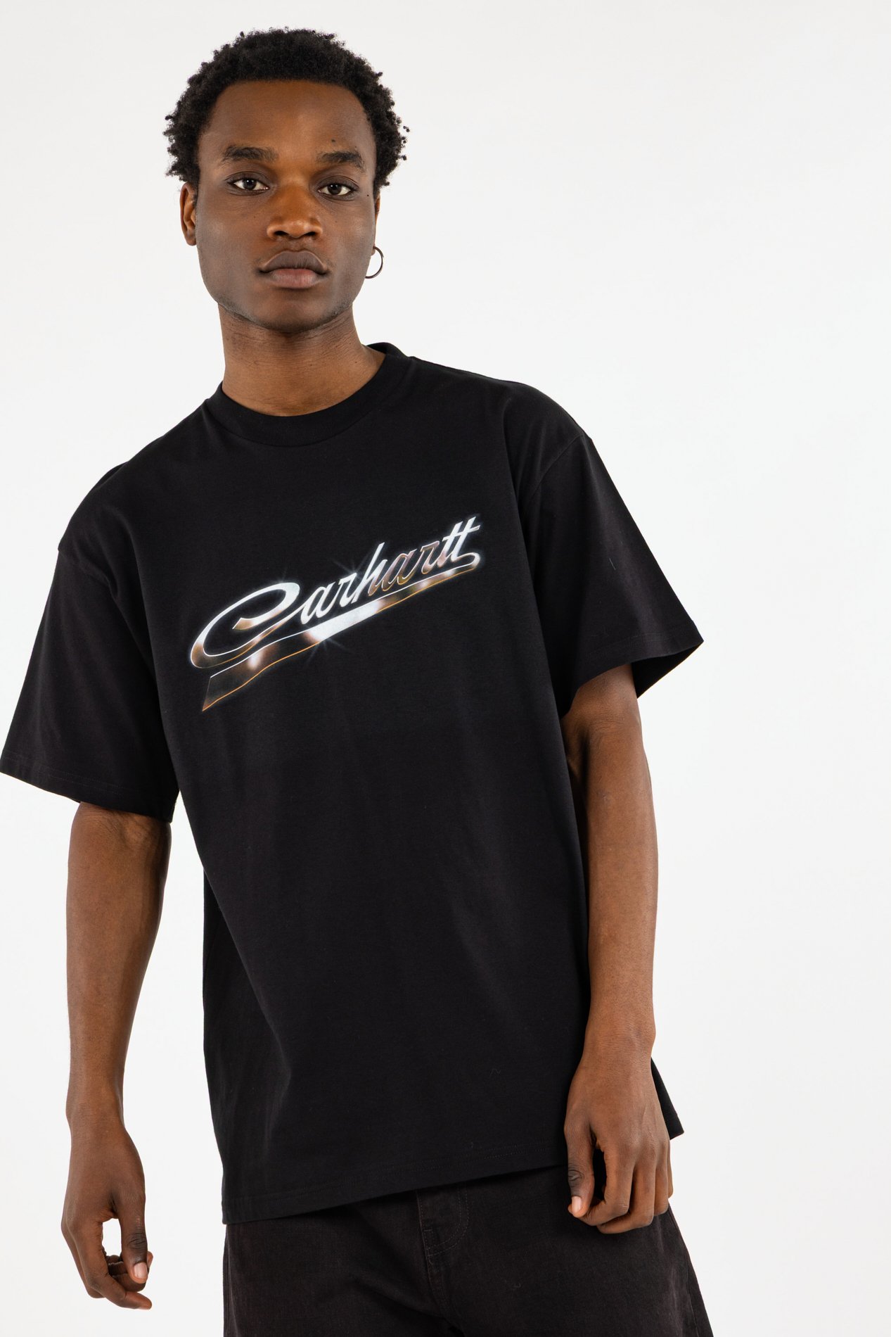 T-shirt s/s vroooom t-shirt CARHARTT WIP Noir