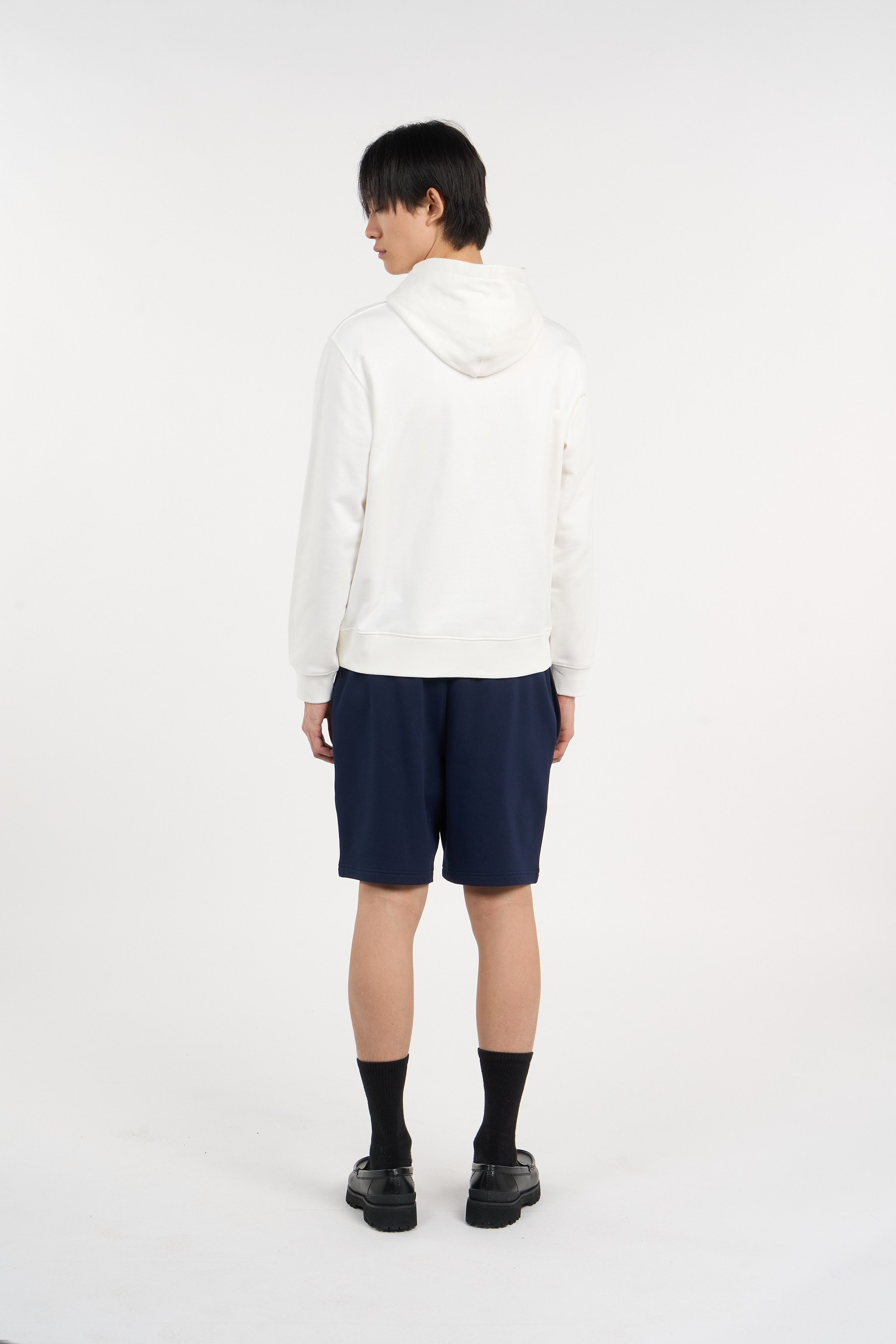 Hoodie sweatshirt LACOSTE Blanc