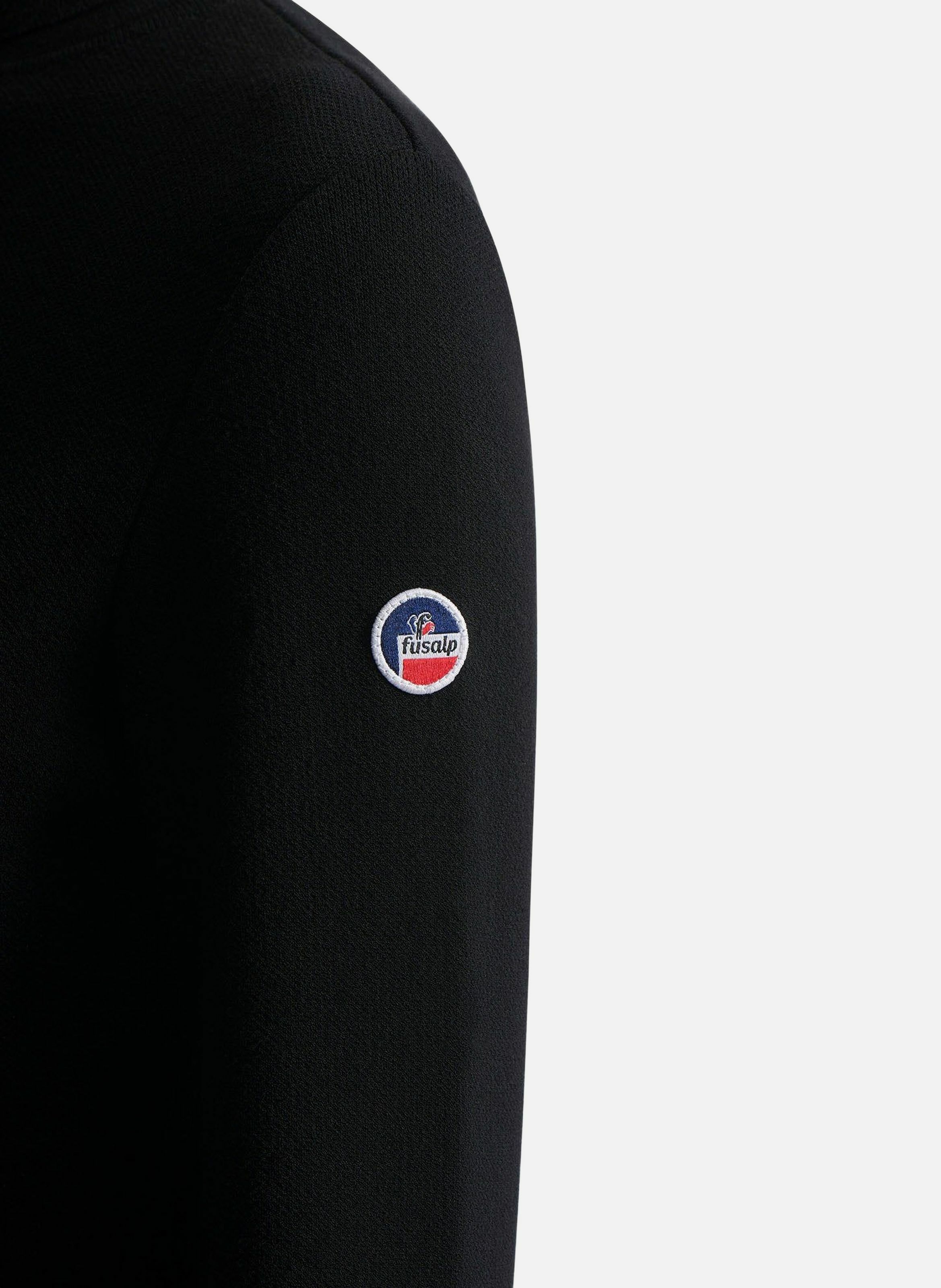 Judith fitted turtleneck sweater FUSALP Black