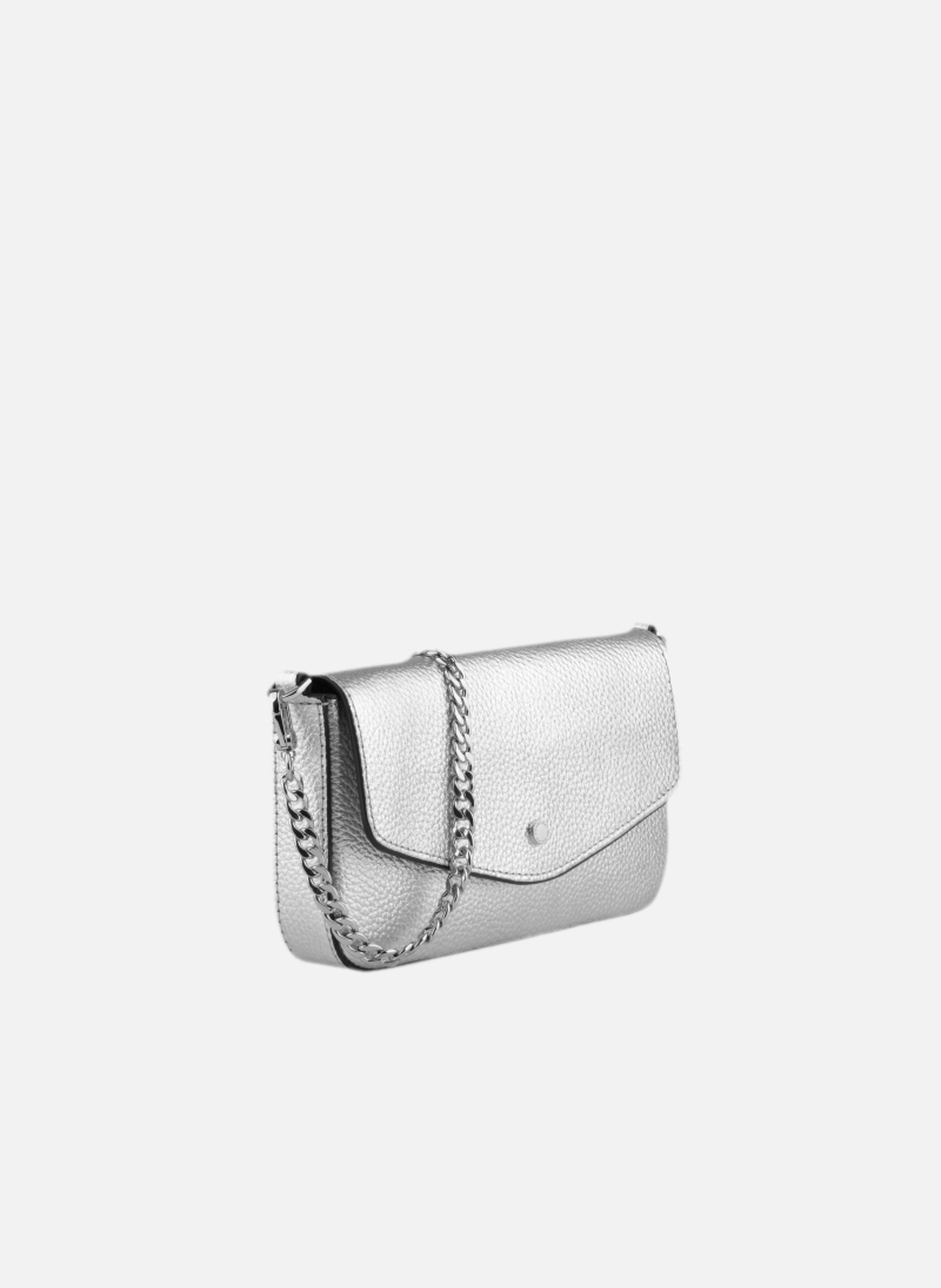 Club | bandoulière de sac en toile coton POURCHET Argent