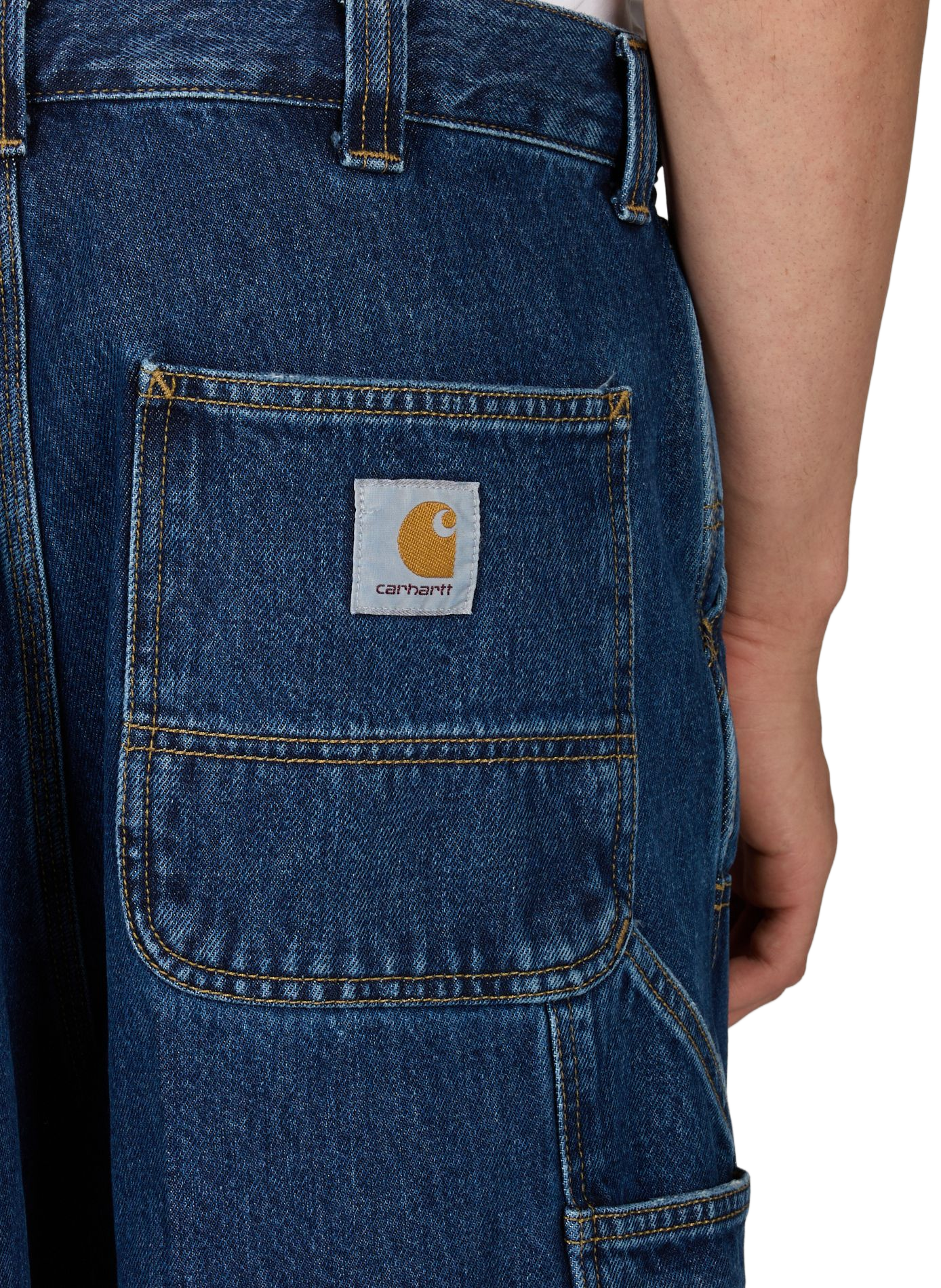 Short long in cotton denim CARHARTT WIP Blue
