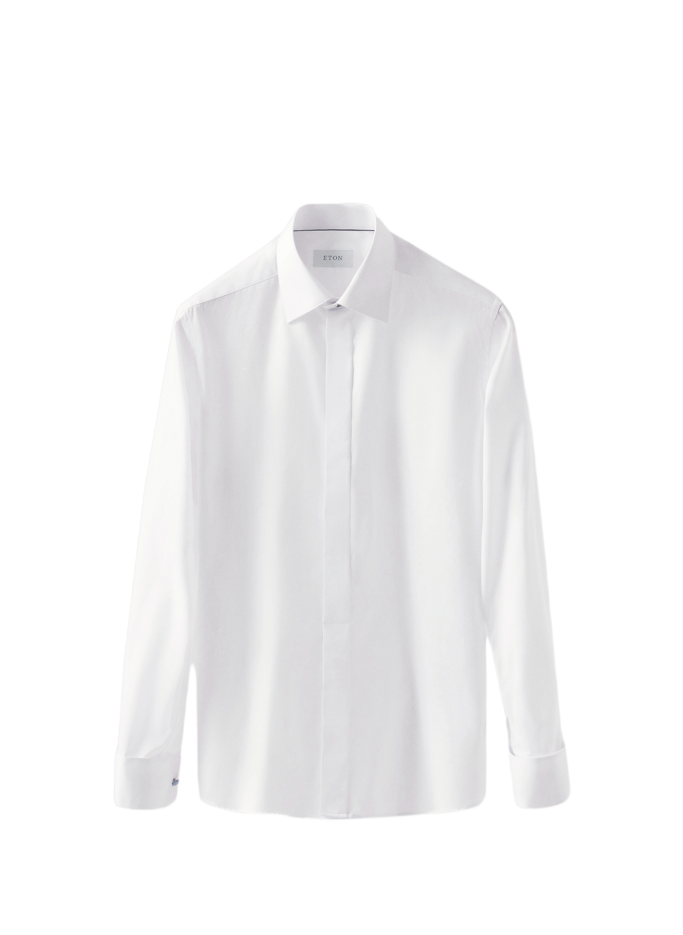 Schmale Baumwollhemd ETON Weiss