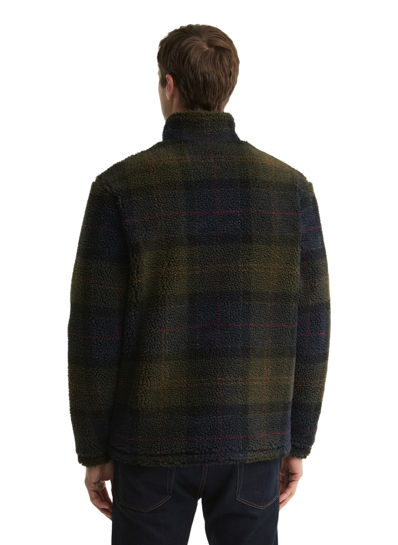 Tartan Fleece Jacket BARBOUR Multicolour