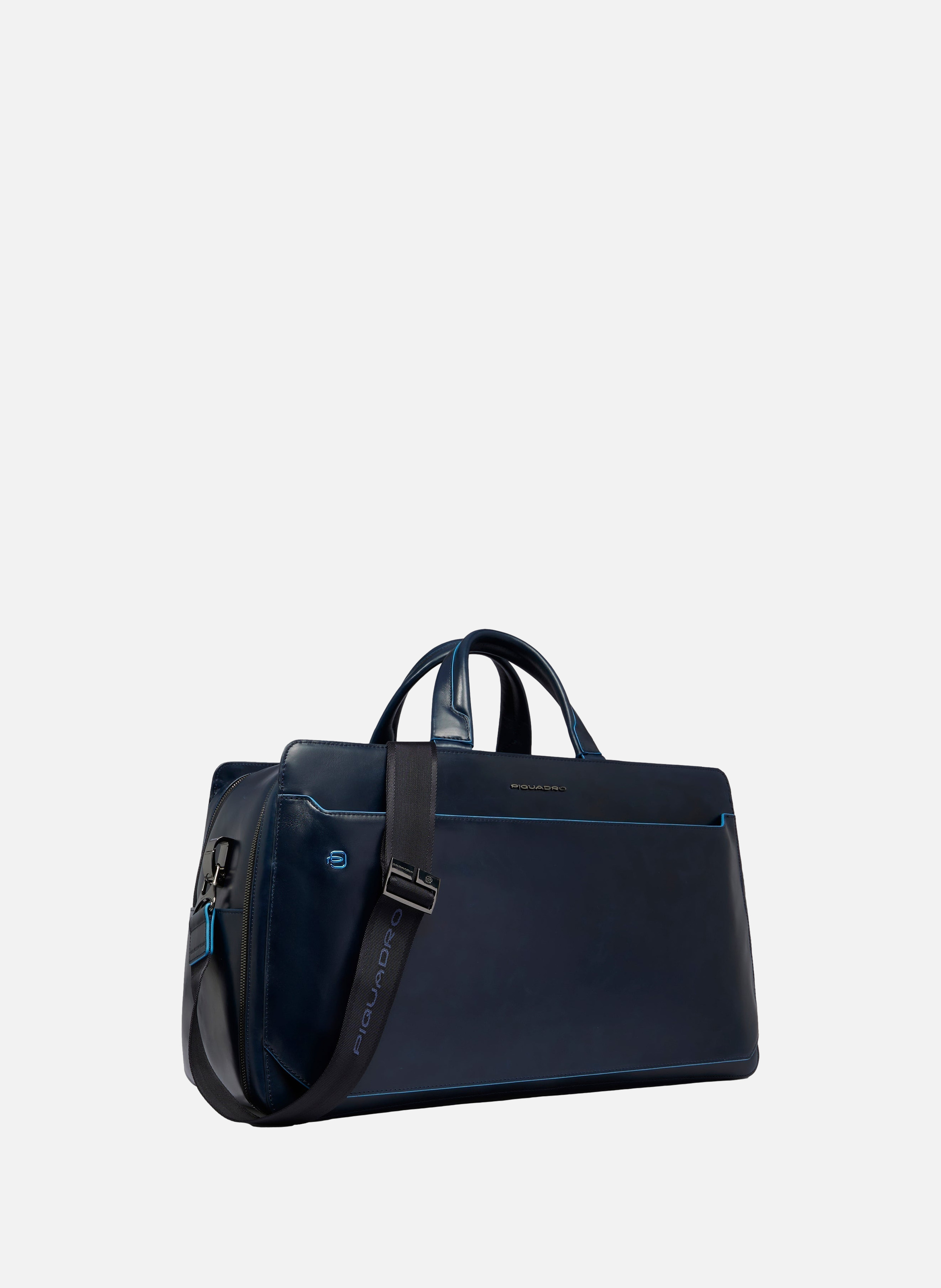 Sac de voyage personnalisable pour ordinateur 14" PIQUADRO Bleu