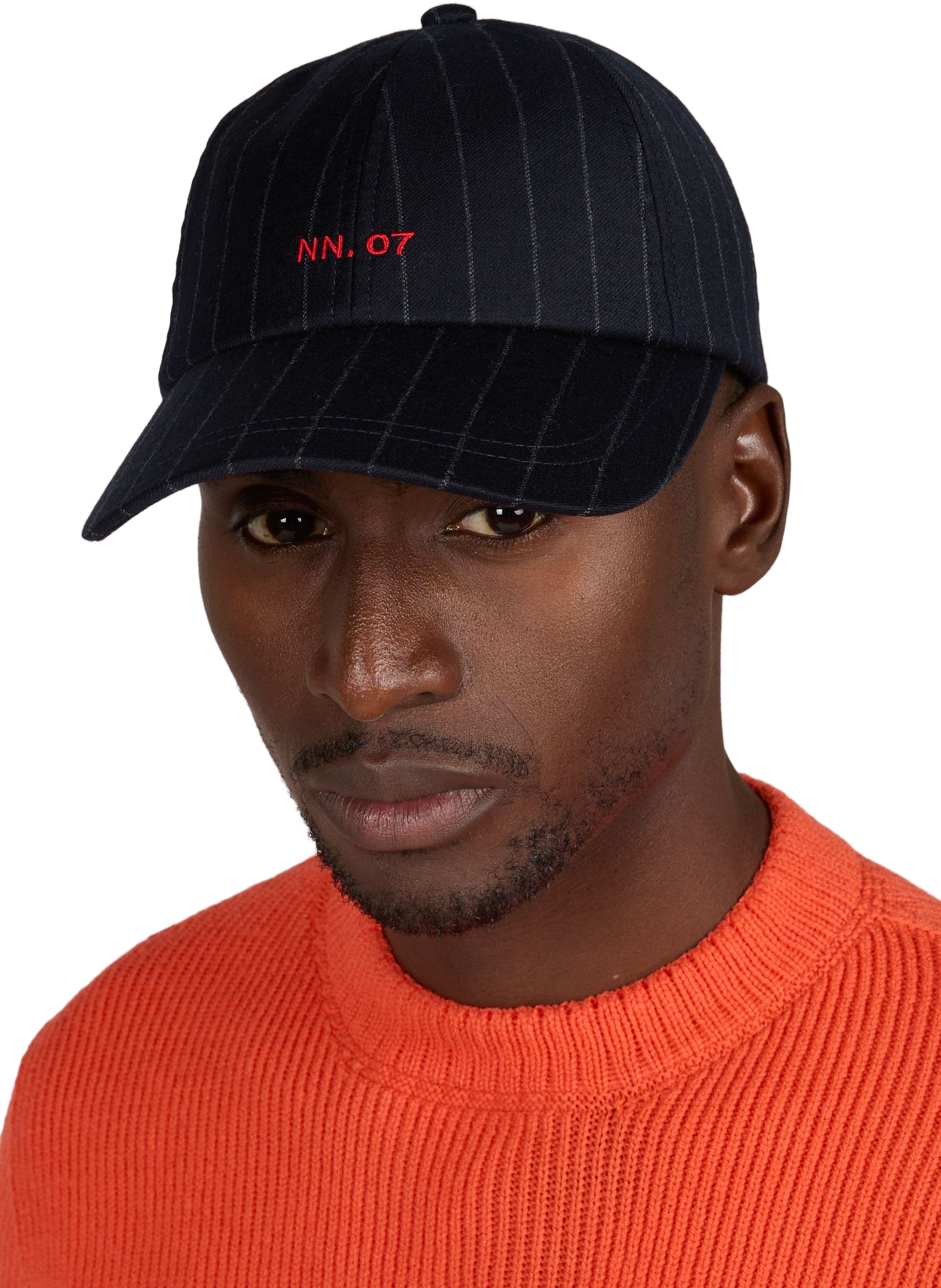 Wool-blend baseball cap NN.07 Blue