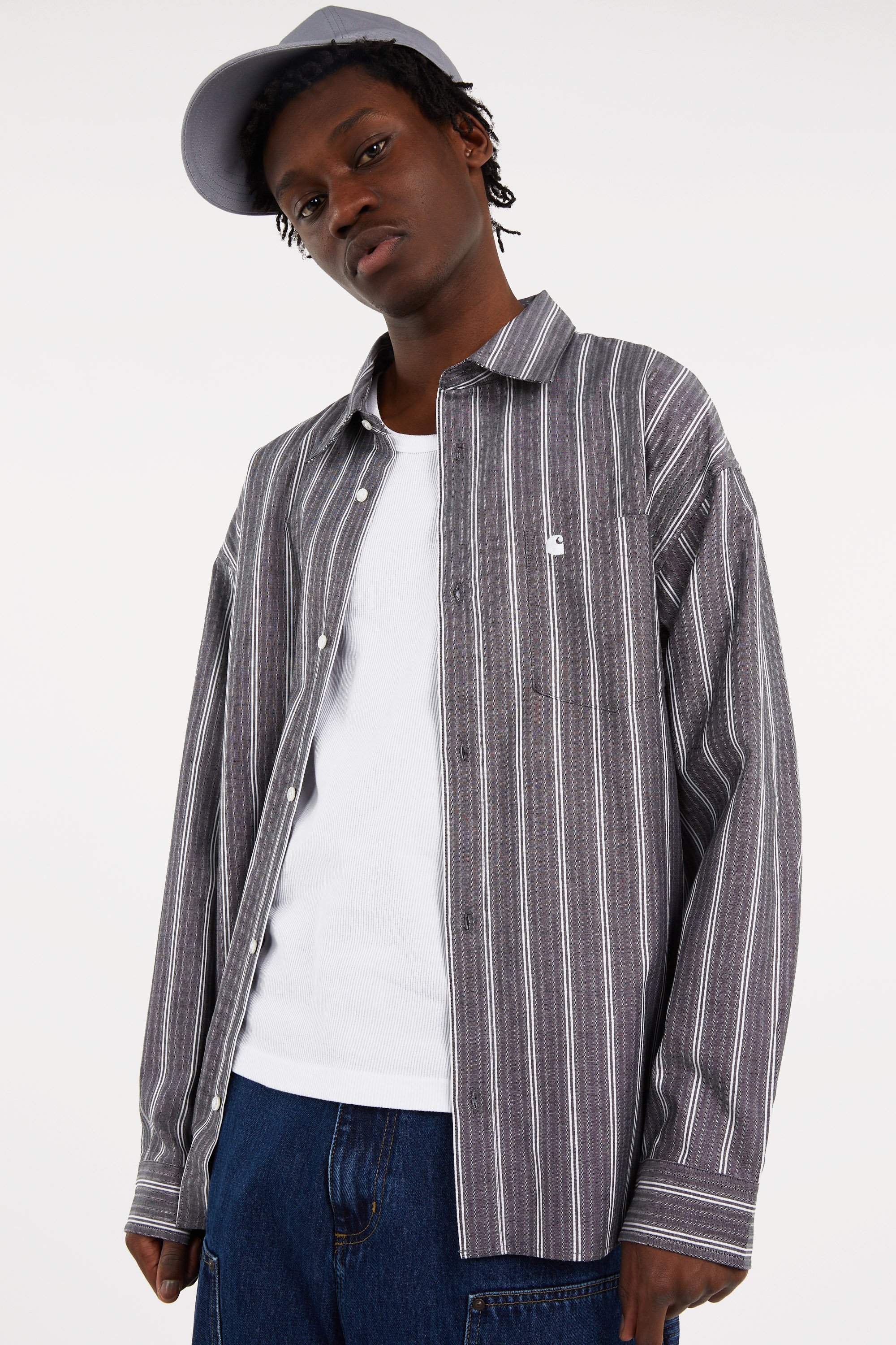 Chemise l/s beale shirt CARHARTT WIP Noir