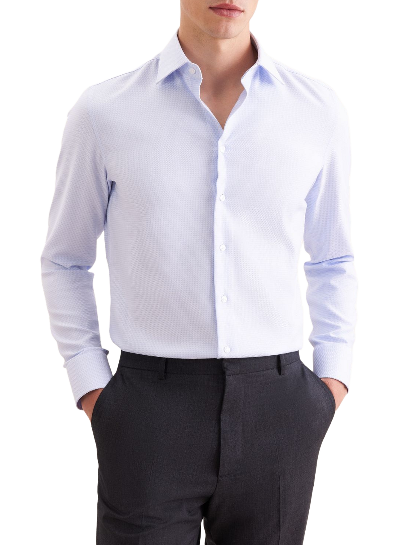 Camicia in cotone SEIDENSTICKER Blu