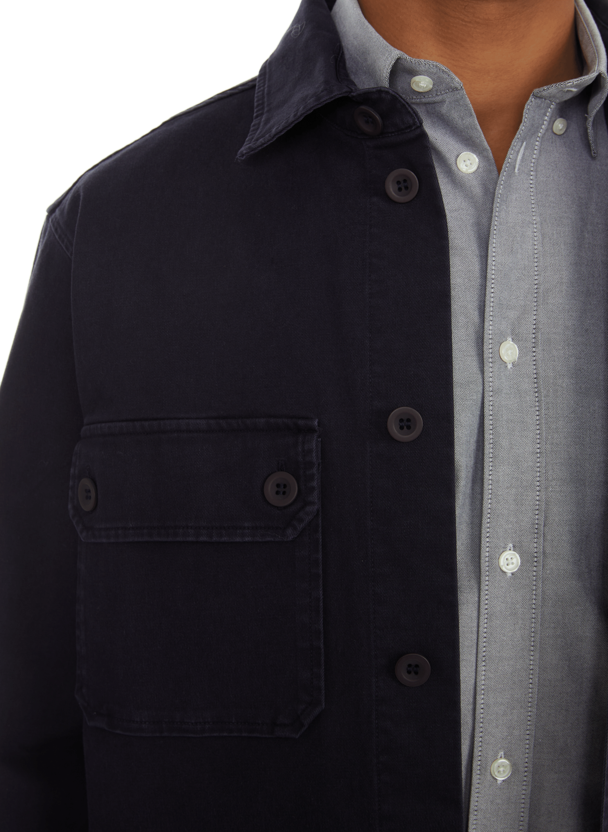 Chemise en coton  SAISON 1865 Bleu