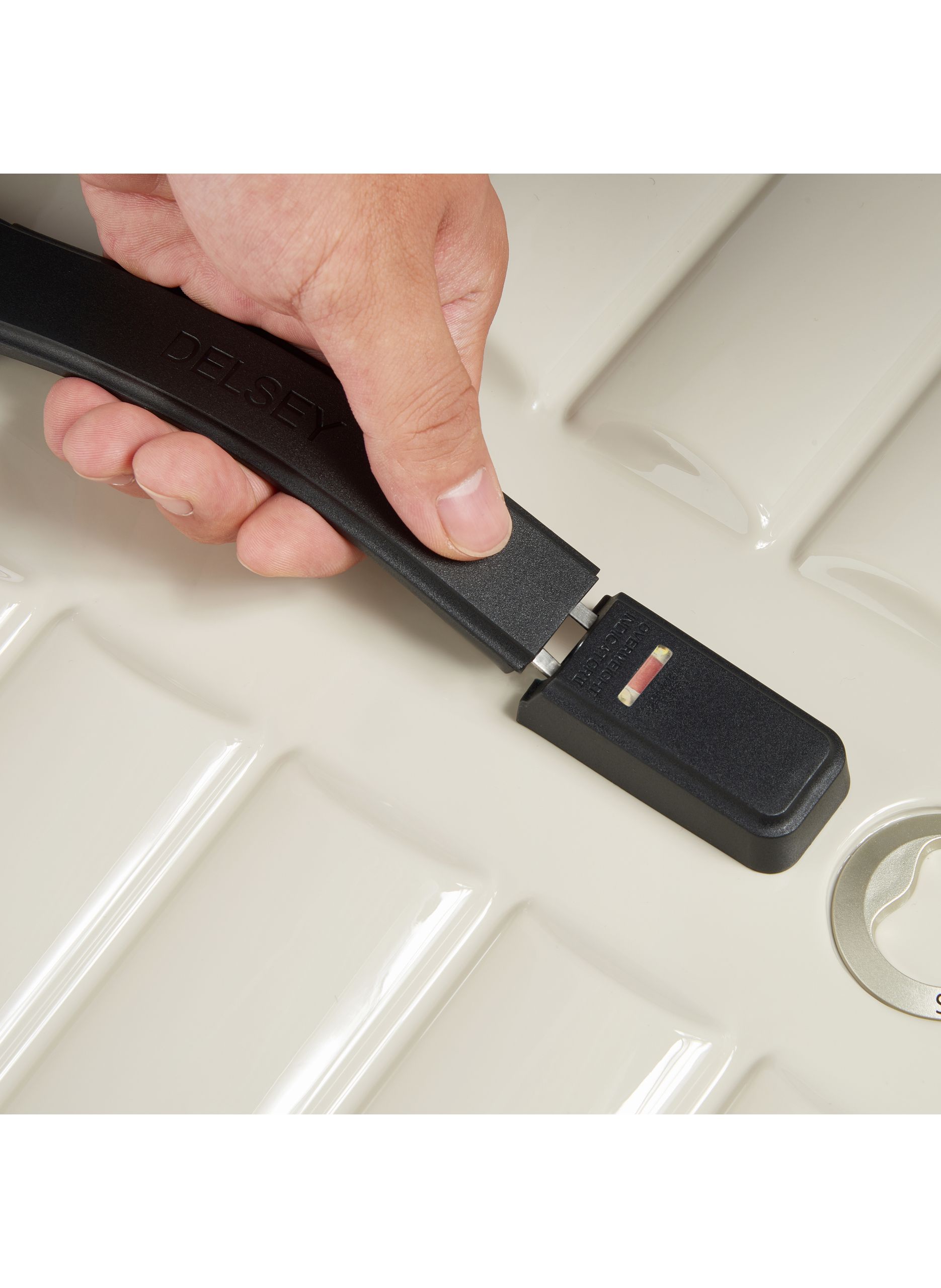 Valise soute rigide taille xl - shadow 5.0 DELSEY PARIS Beige