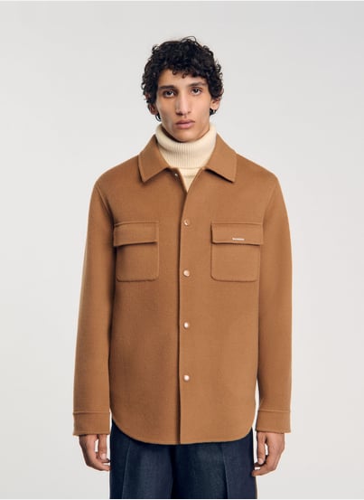 Collection Chemises Sandro Homme. Printemps