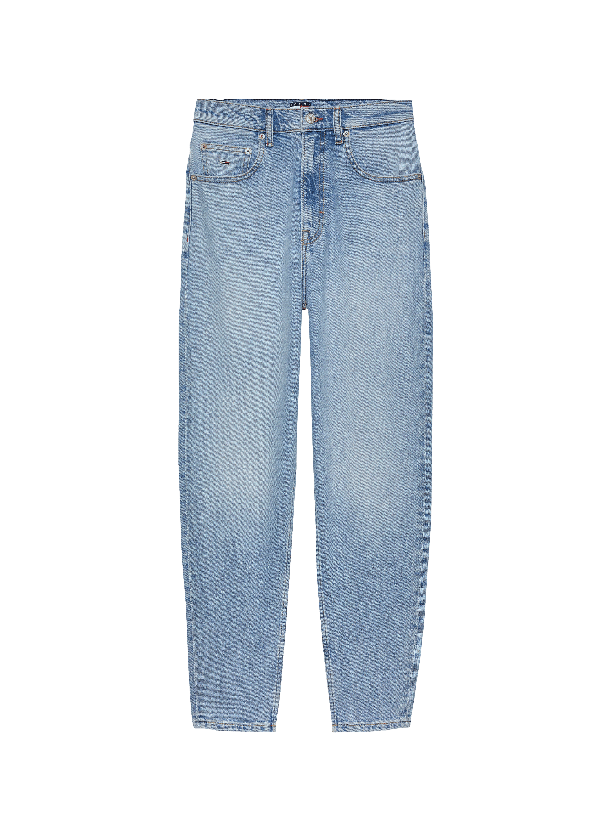 Jean mom fuselé taille très haute TOMMY HILFIGER Bleu
