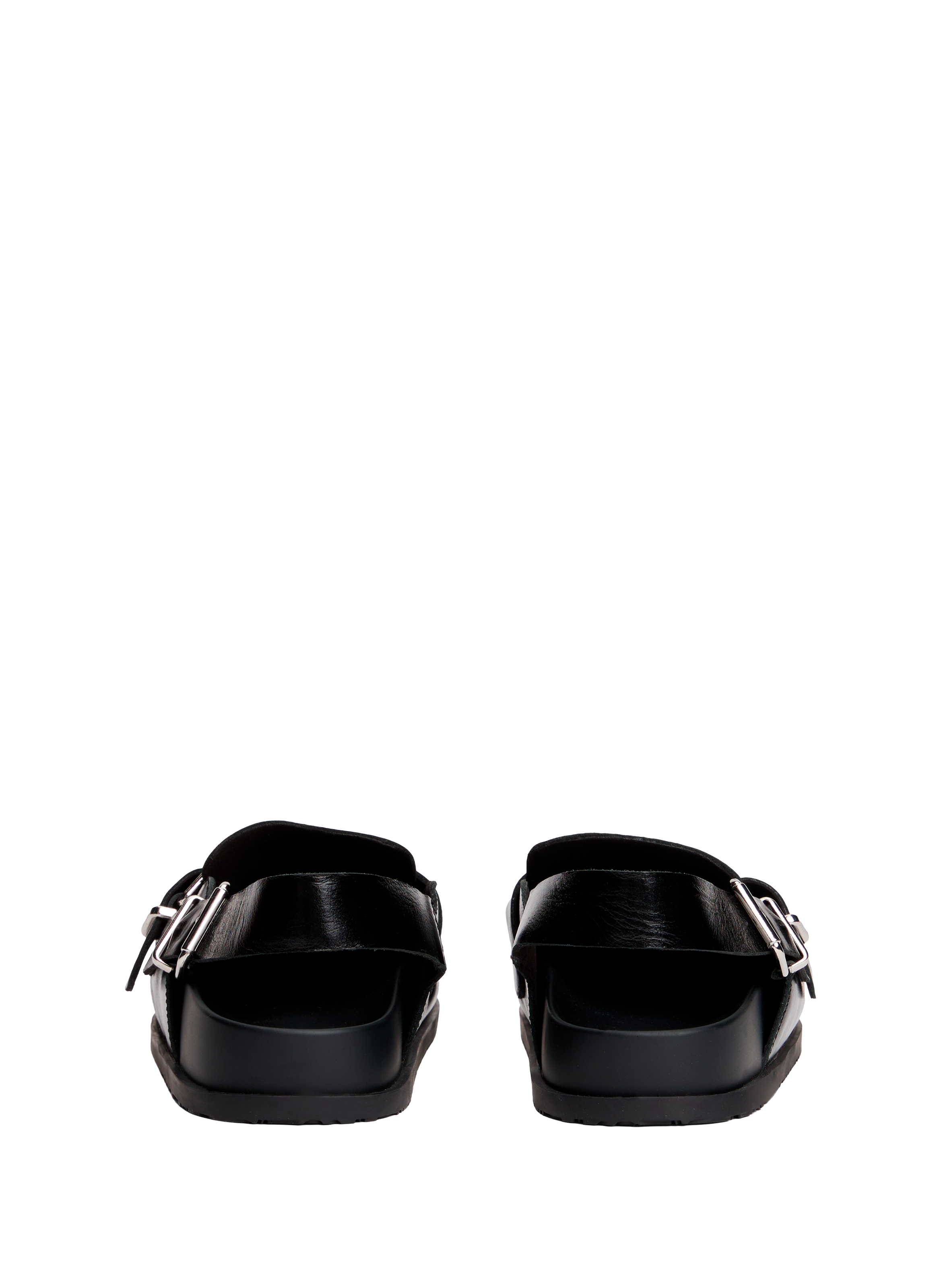 Mules vernies en cuir  TOMMY HILFIGER Noir