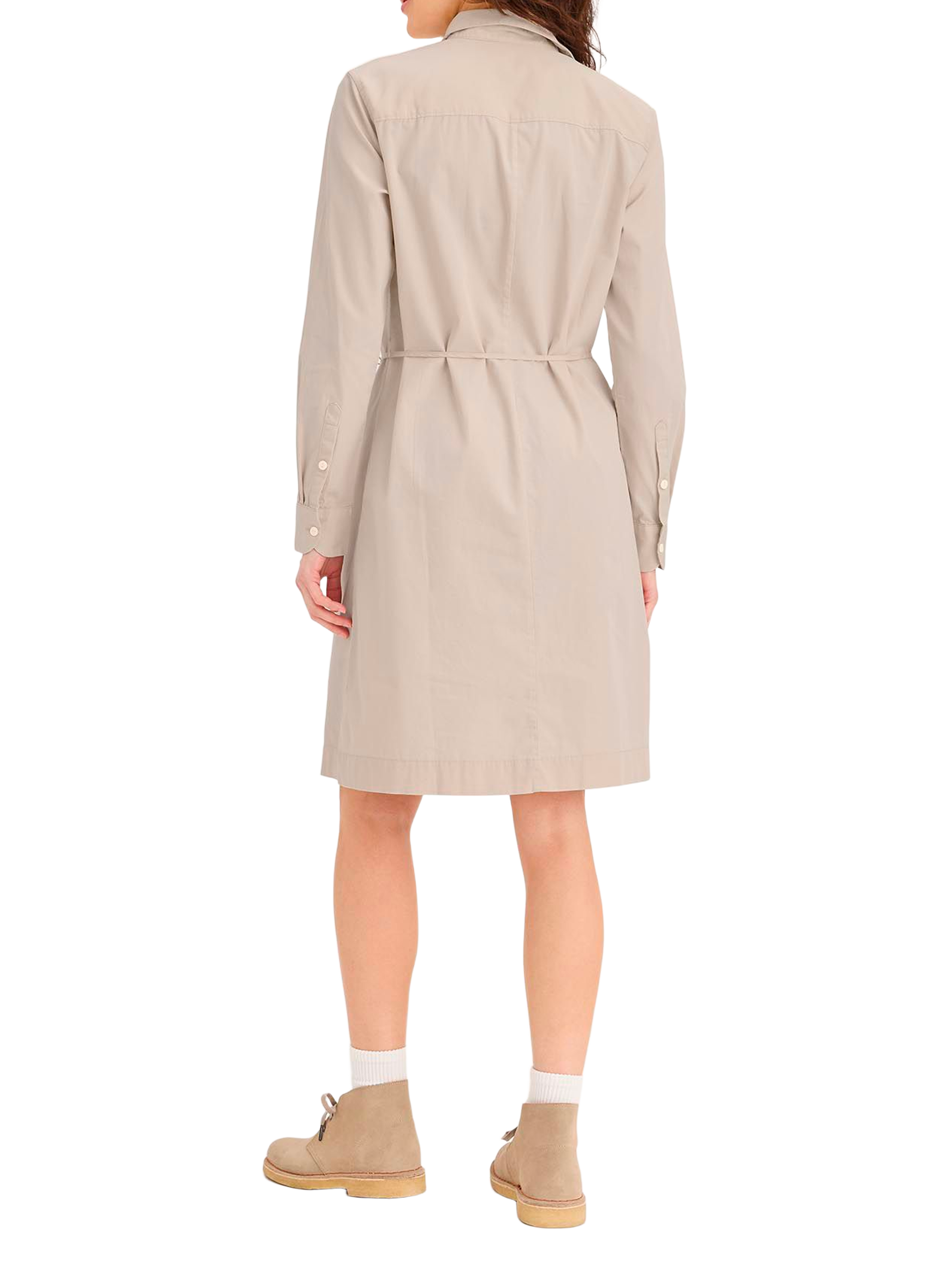 Robe chemise mi-longue DOCKERS Beige