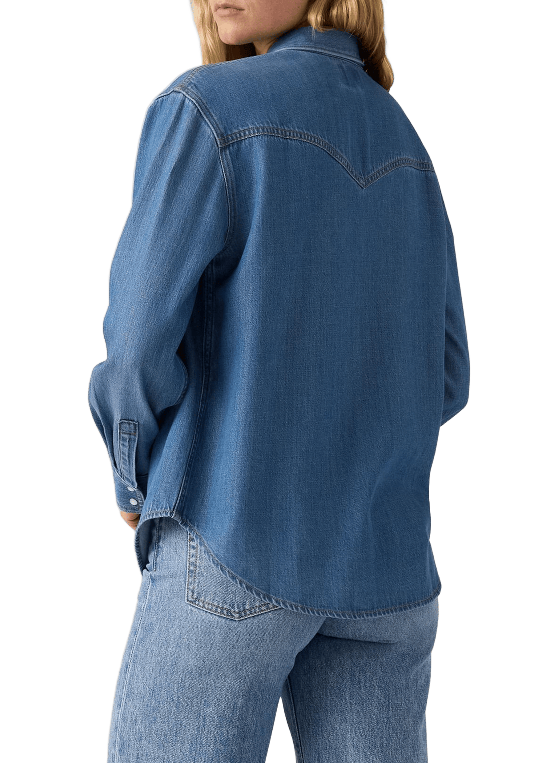 Chemise en jean LEVI'S Bleu