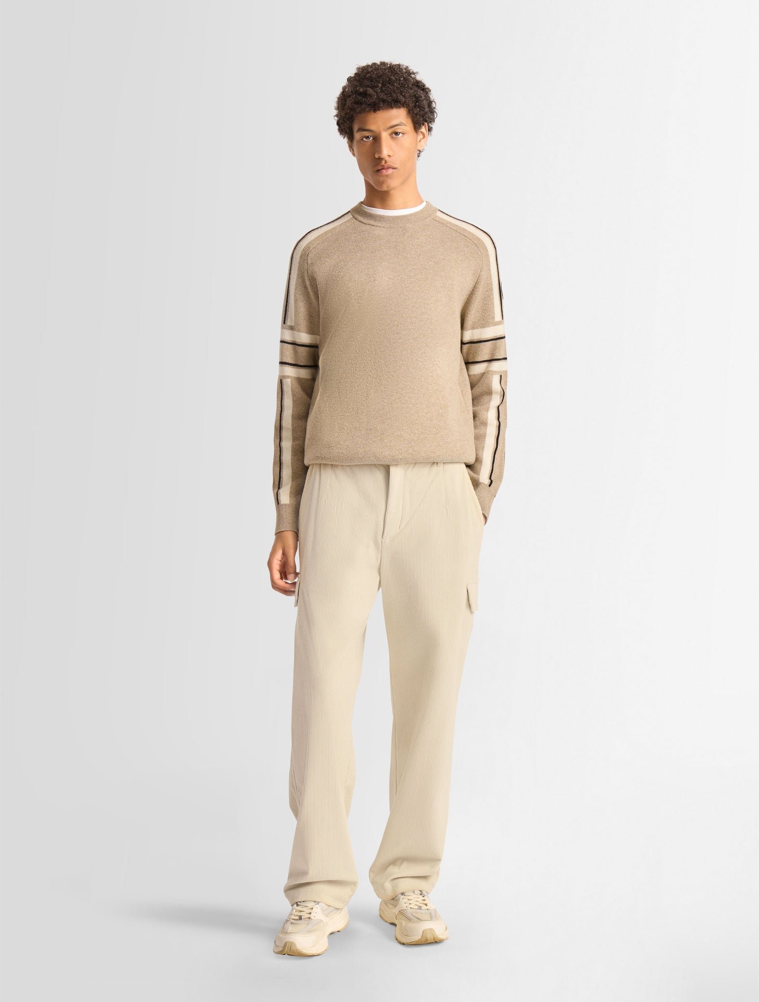 Pantalon anilo velvet coupe regular FUSALP Jaune