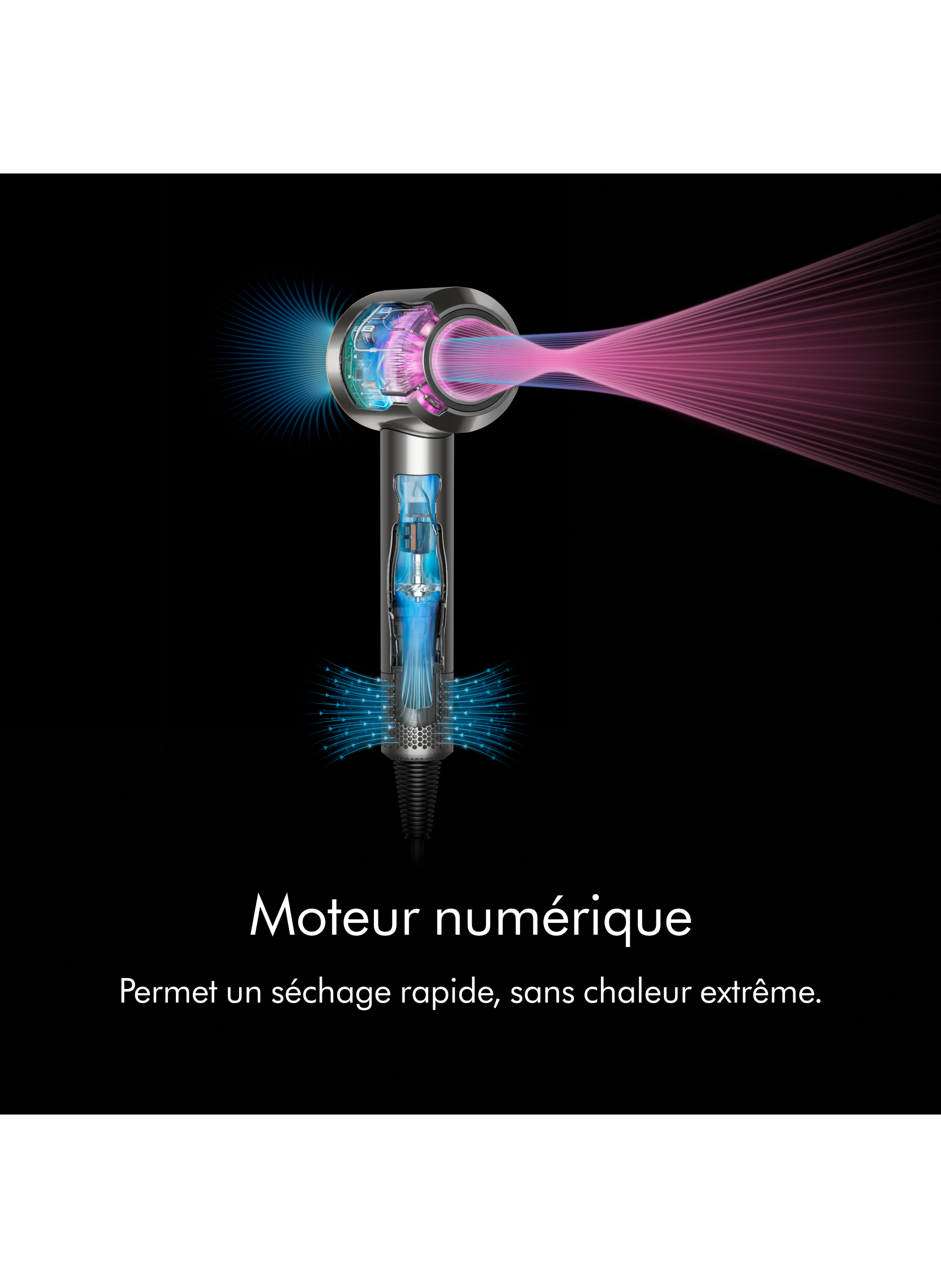 Supersonic™ Straight to Wavy Hair Prussian Blue Copper DYSON No color