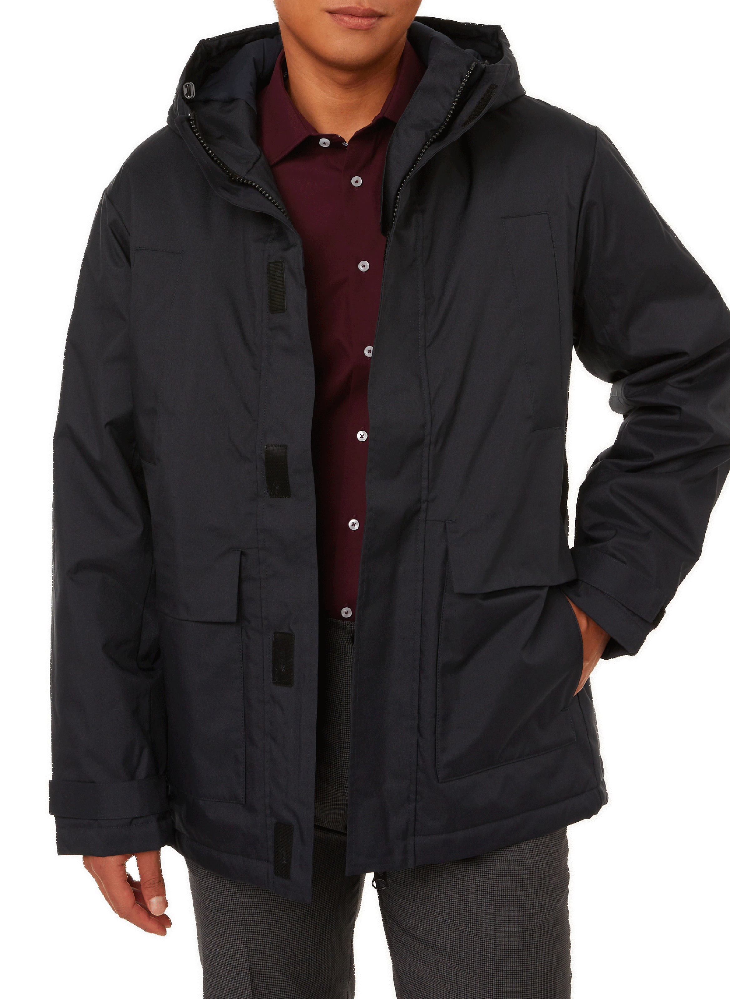 SAISON 1865 Parka courte Bleu