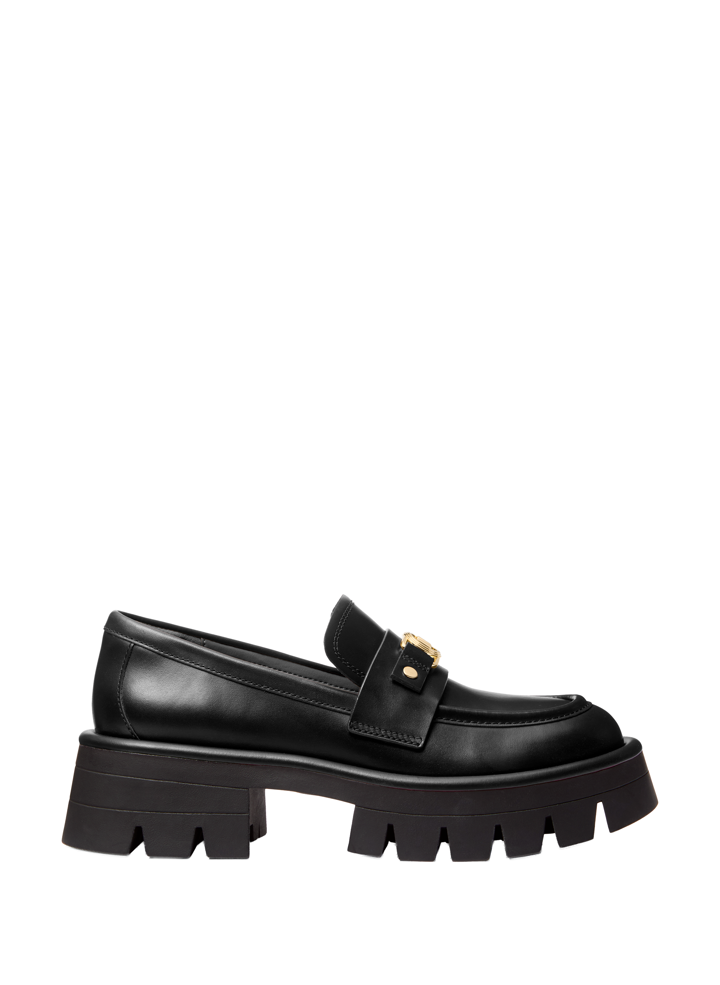 MICHAEL KORS Mocassins en cuir  Noir