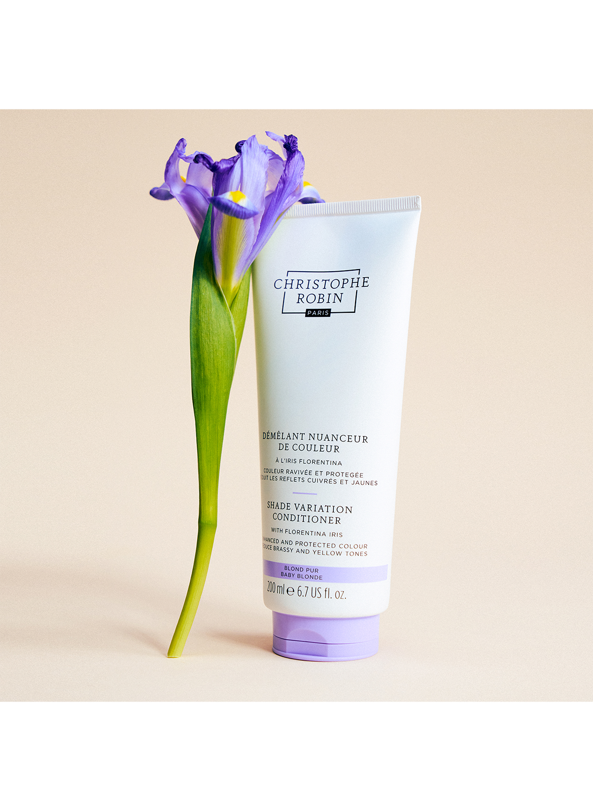 Démêlant Nuanceur De Couleur à L'Iris Florentina No color