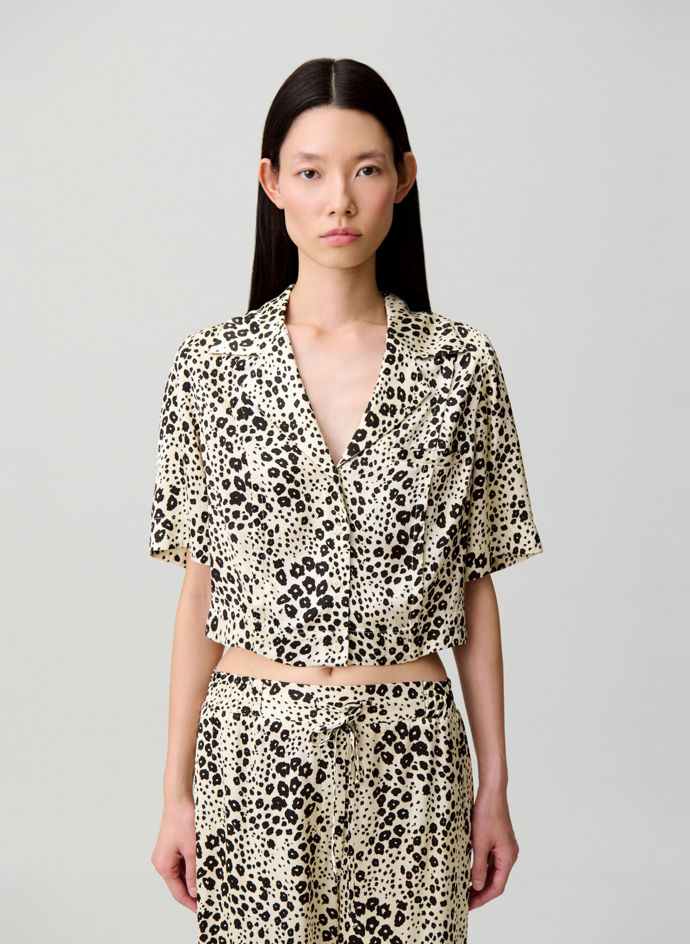 Chemise col tailleur CLAUDIE PIERLOT Multicolore