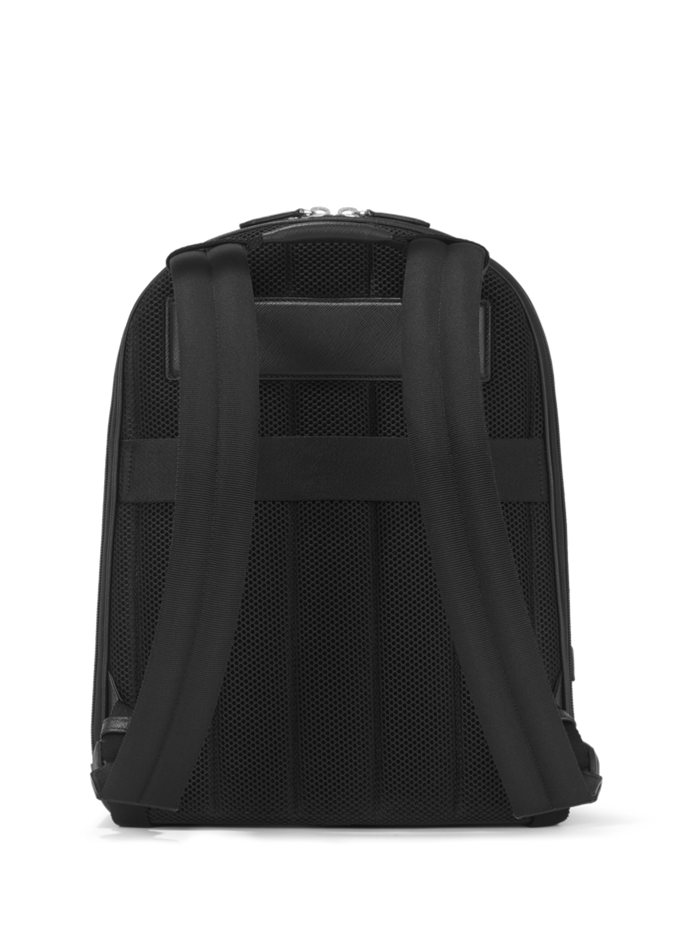 Leather backpack MONTBLANC Black