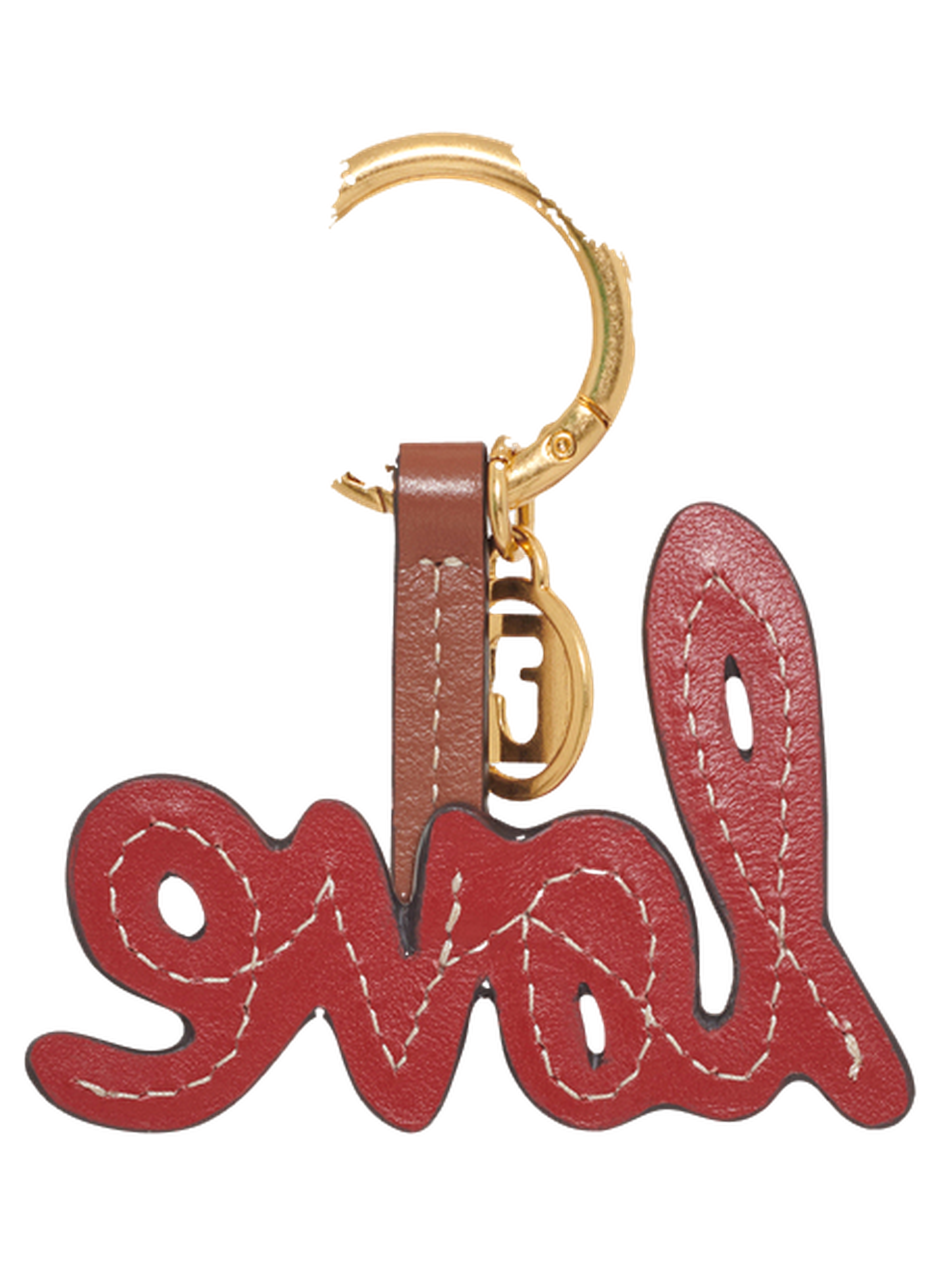 Charm en cuir –love GERARD DAREL Rouge