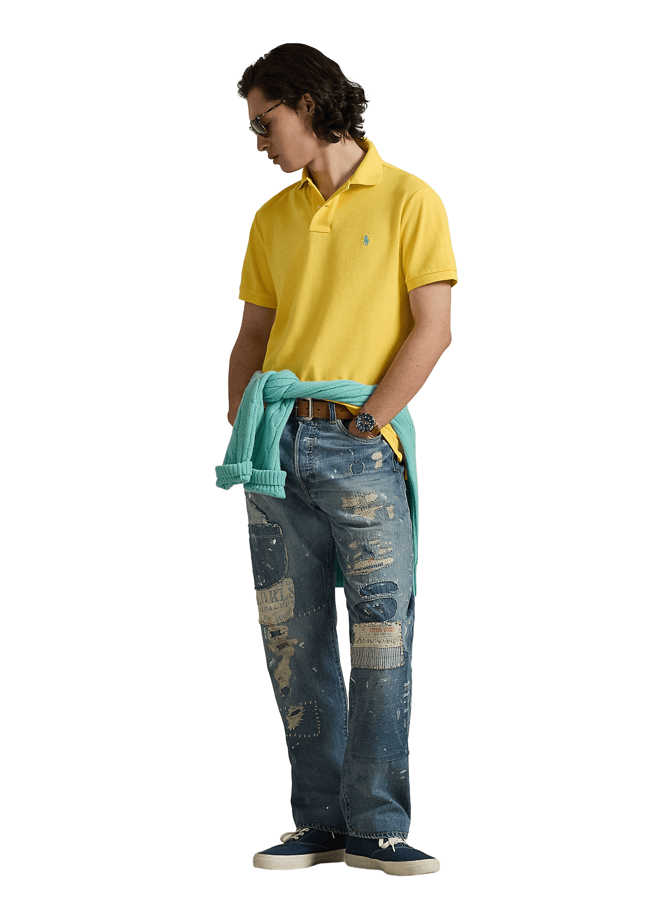  Cotton polo shirt  POLO RALPH LAUREN Yellow