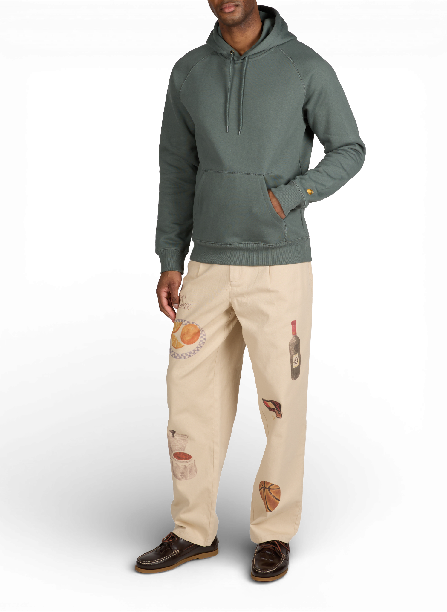 Cotton hoodie CARHARTT WIP Green